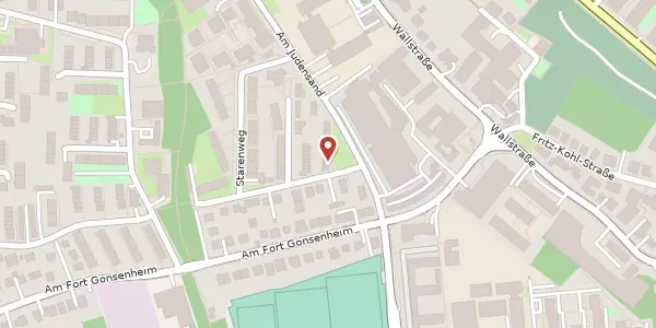 Karte der Umgebung von Am Judensand 9, 55122 Mainz