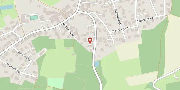 Karte der Umgebung von Atzelsberger Str. 18, 91094 Bräuningshof