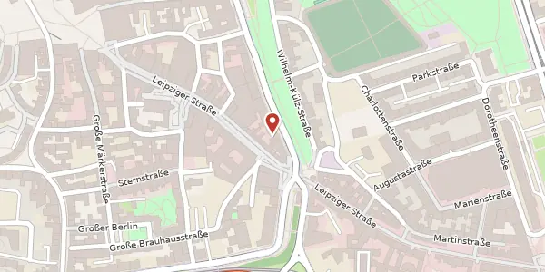 Karte der Umgebung von Hansering 3, 06108 Halle (Saale)
