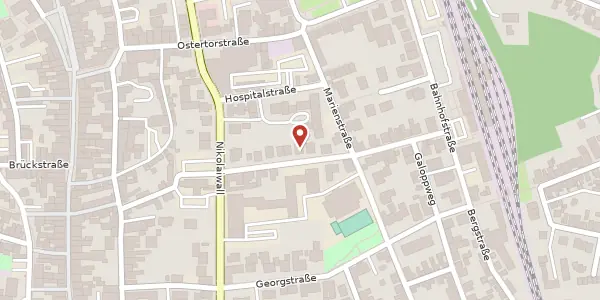Karte der Umgebung von Windmühlenstraße 14, 27283 Verden