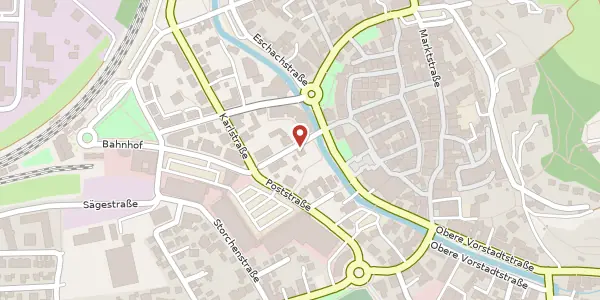 Karte der Umgebung von Lindenstraße 5, 88299 Leutkirch