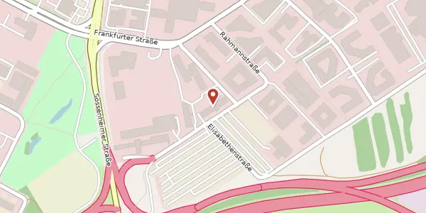Karte der Umgebung von Düsseldorfer Str. 13, 65760 Eschborn