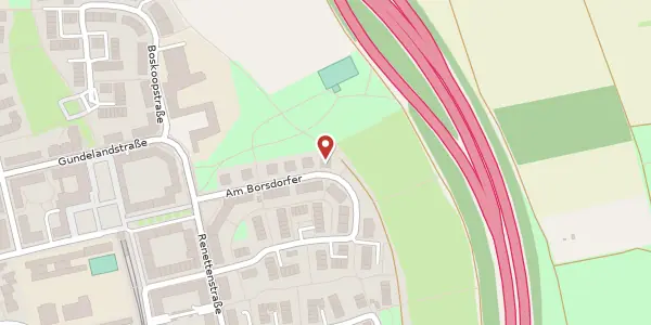 Karte der Umgebung von Am Borsdorfer 58, 60435 Frankfurt