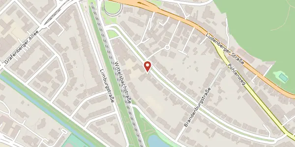 Karte der Umgebung von Hardtstr. 43, 40629 Düsseldorf