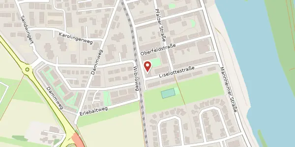 Karte der Umgebung von Adlerstr. 34, 69123 Heidelberg