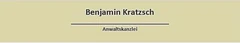 Logo der Kanzlei Benjamin Kratzsch