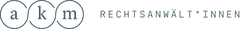 Logo der Kanzlei akm Rechtsanwält*innen