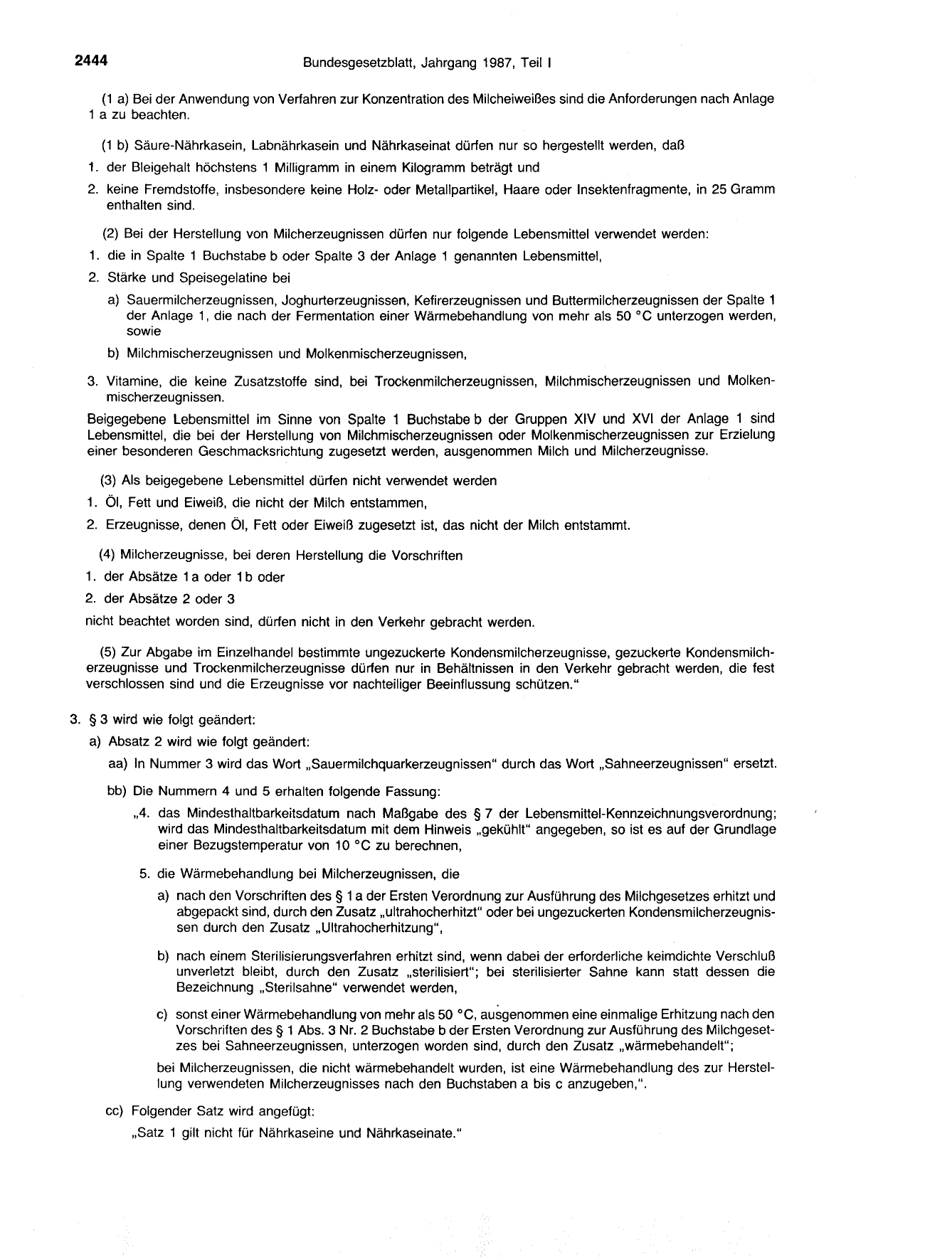 BGBl. 1987, Seite 2444 — Originalseite als Abbildung