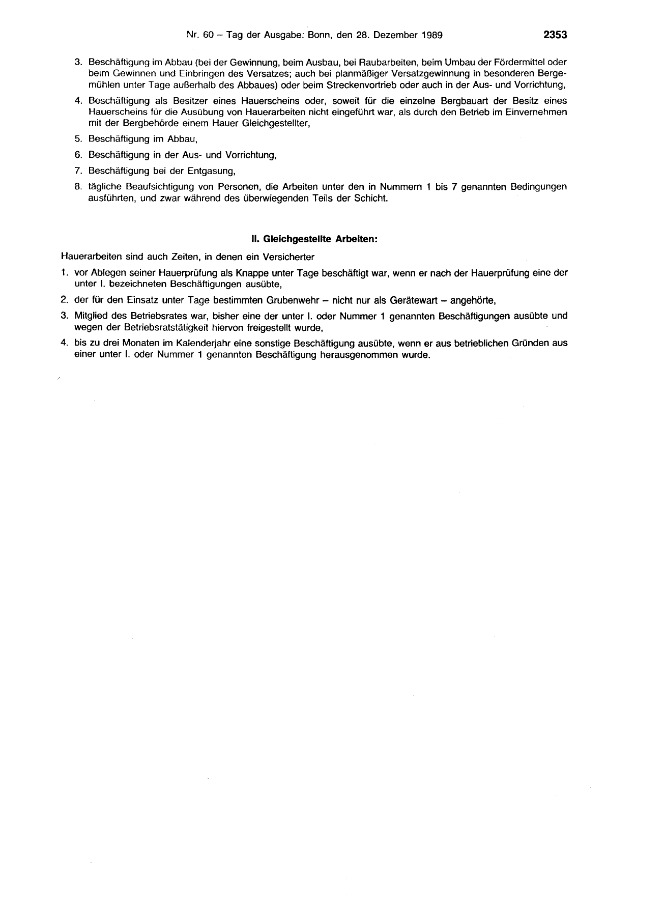 BGBl. 1989, Seite 2353 — Originalseite als Abbildung