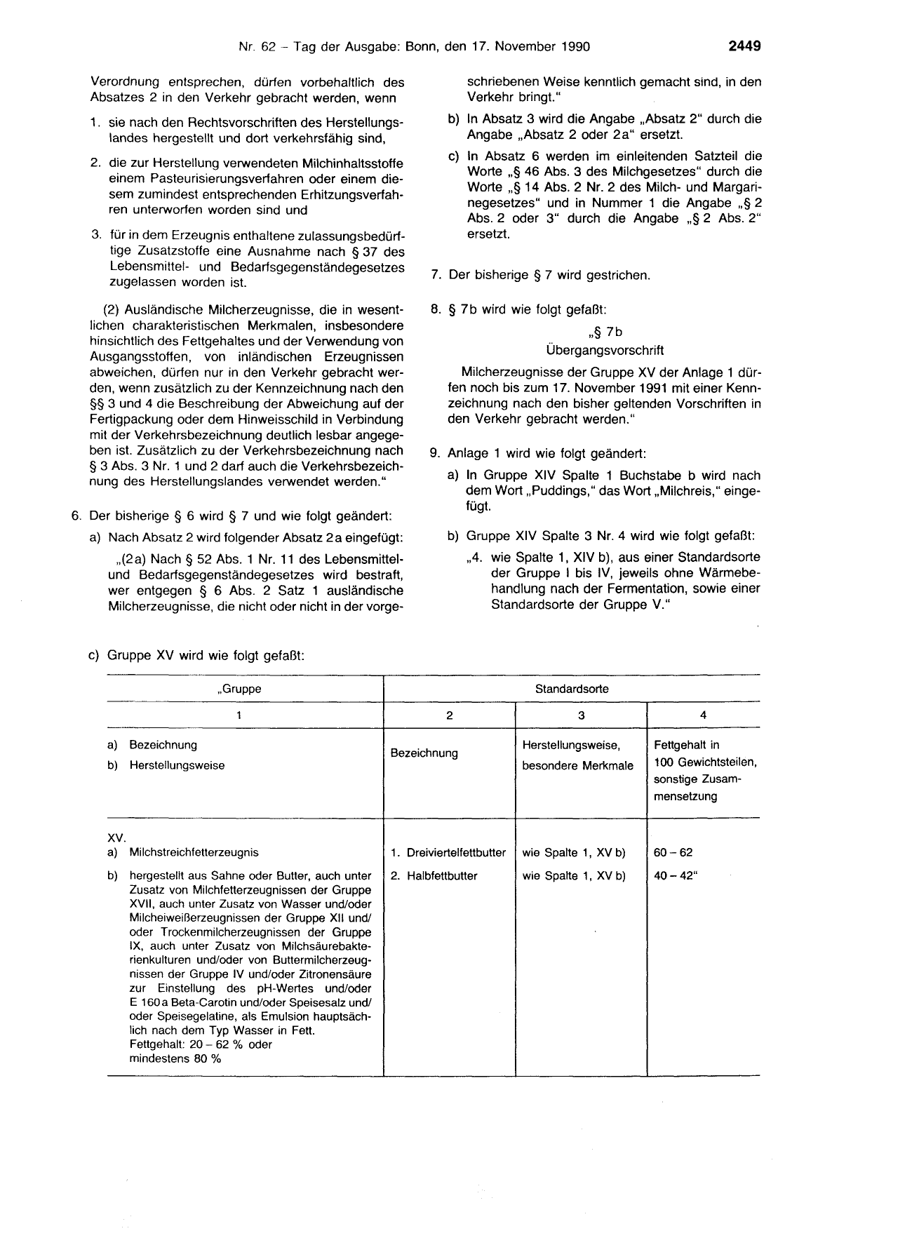 BGBl. 1990, Seite 2449 — Originalseite als Abbildung