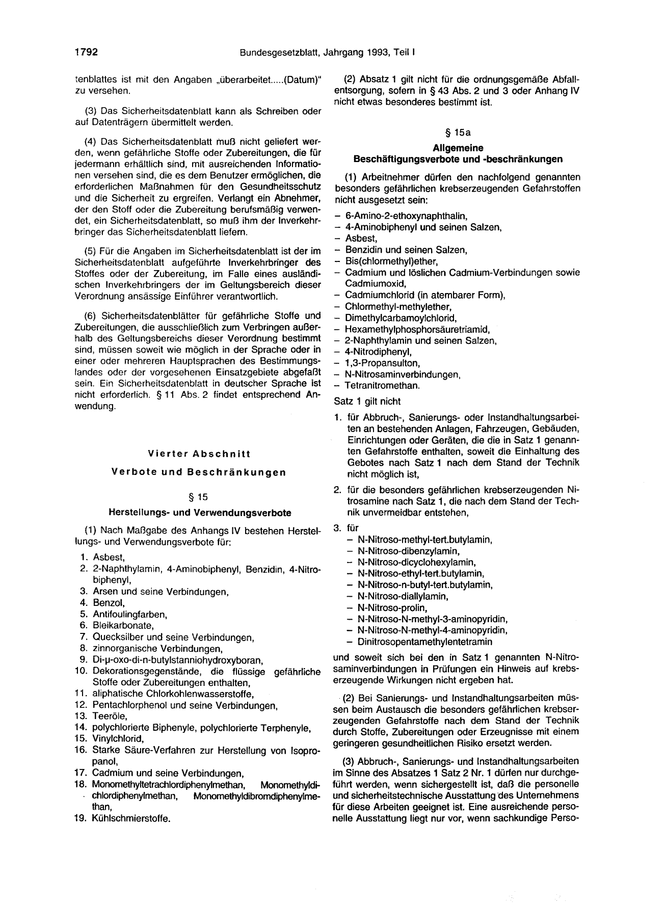 BGBl. 1993, Seite 11792 — Originalseite als Abbildung