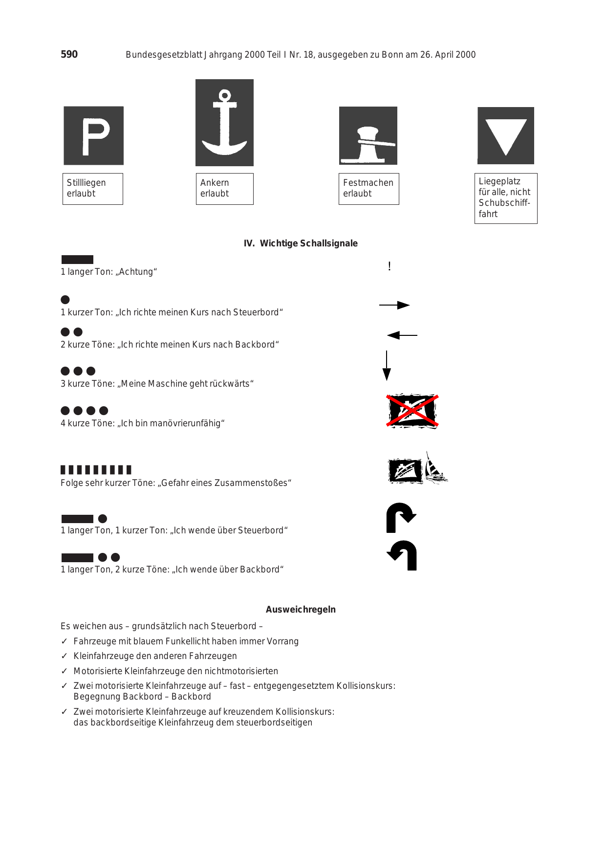 BGBl. 2000, Seite 590 — Originalseite als Abbildung