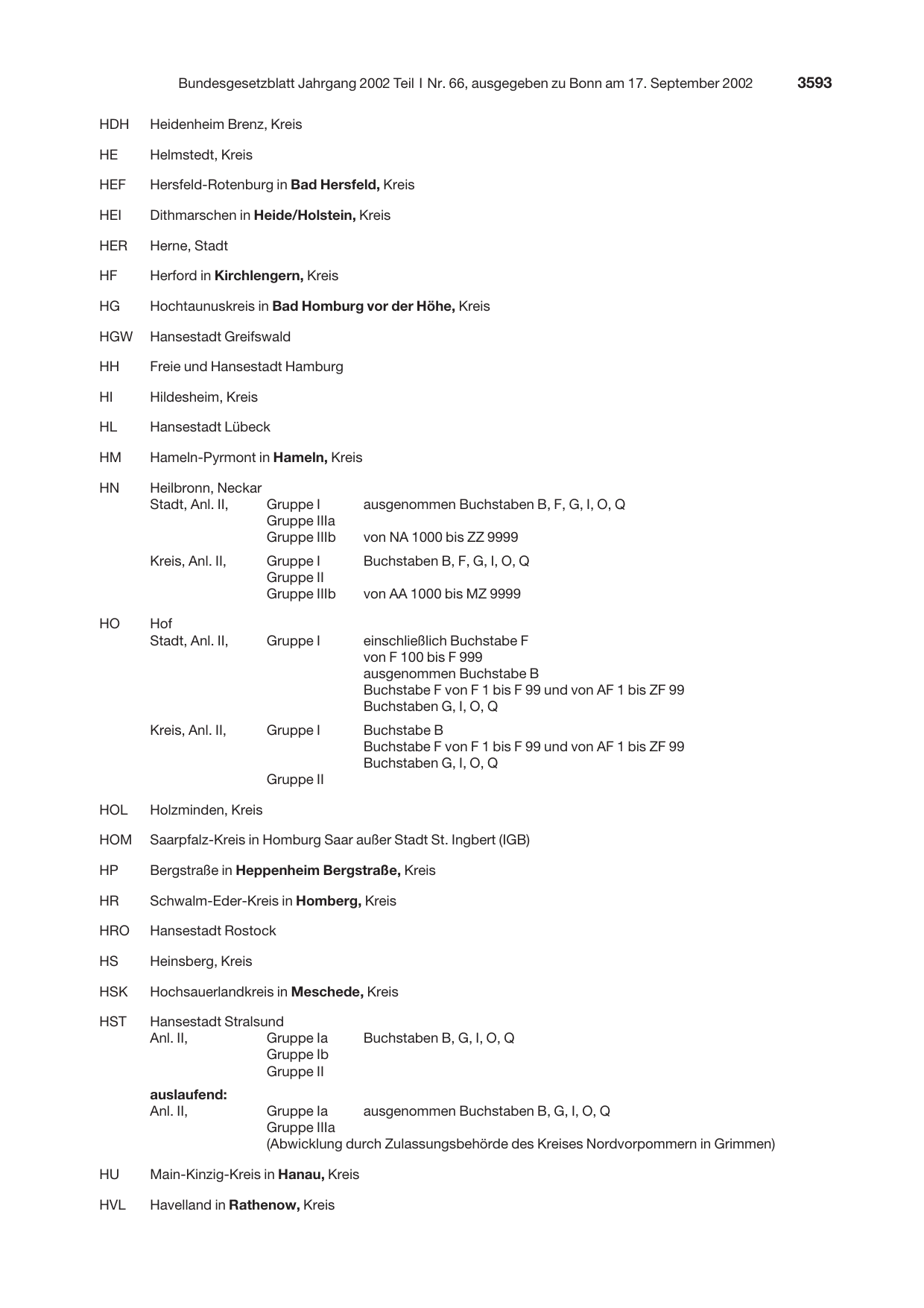 BGBl. 2002, Seite 3593 — Originalseite als Abbildung