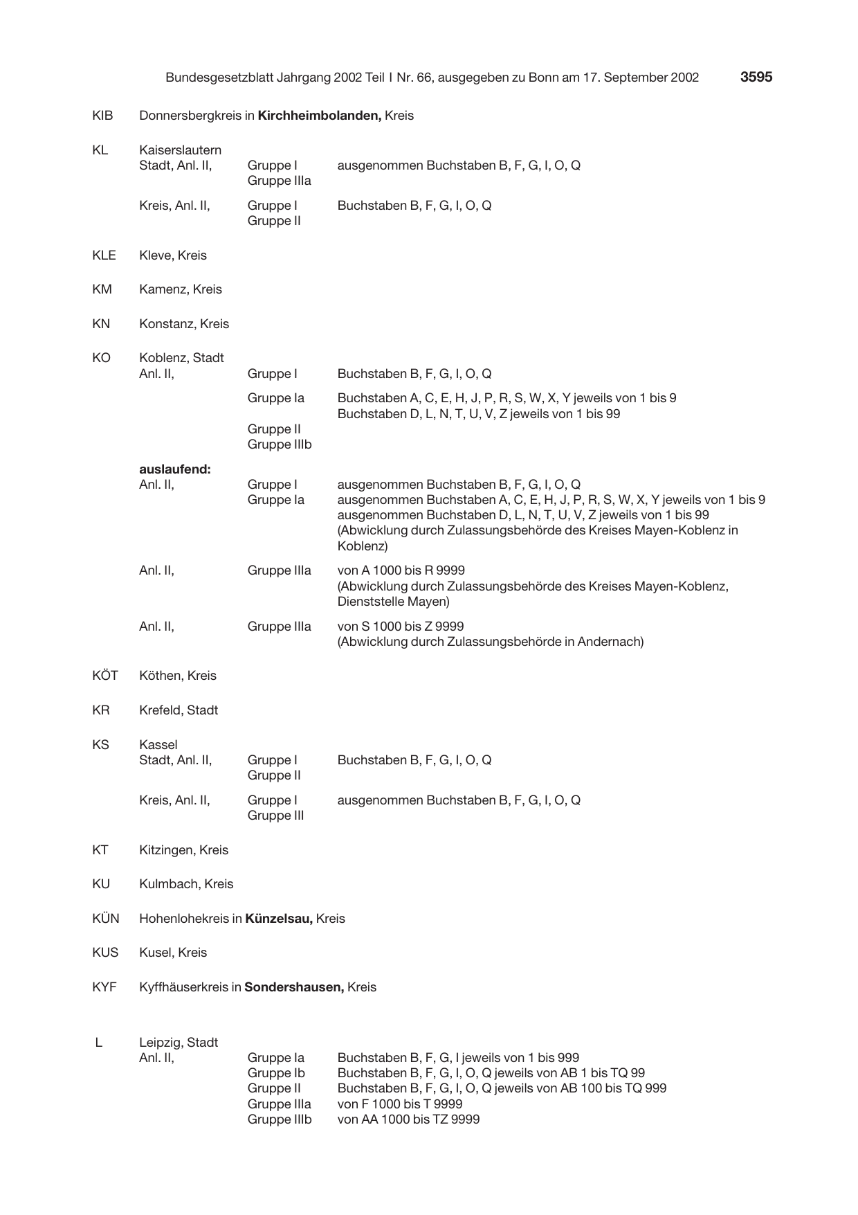 BGBl. 2002, Seite 3595 — Originalseite als Abbildung