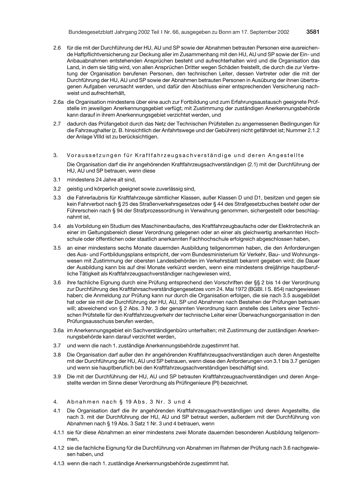 BGBl. 2002, Seite 3581 — Originalseite als Abbildung