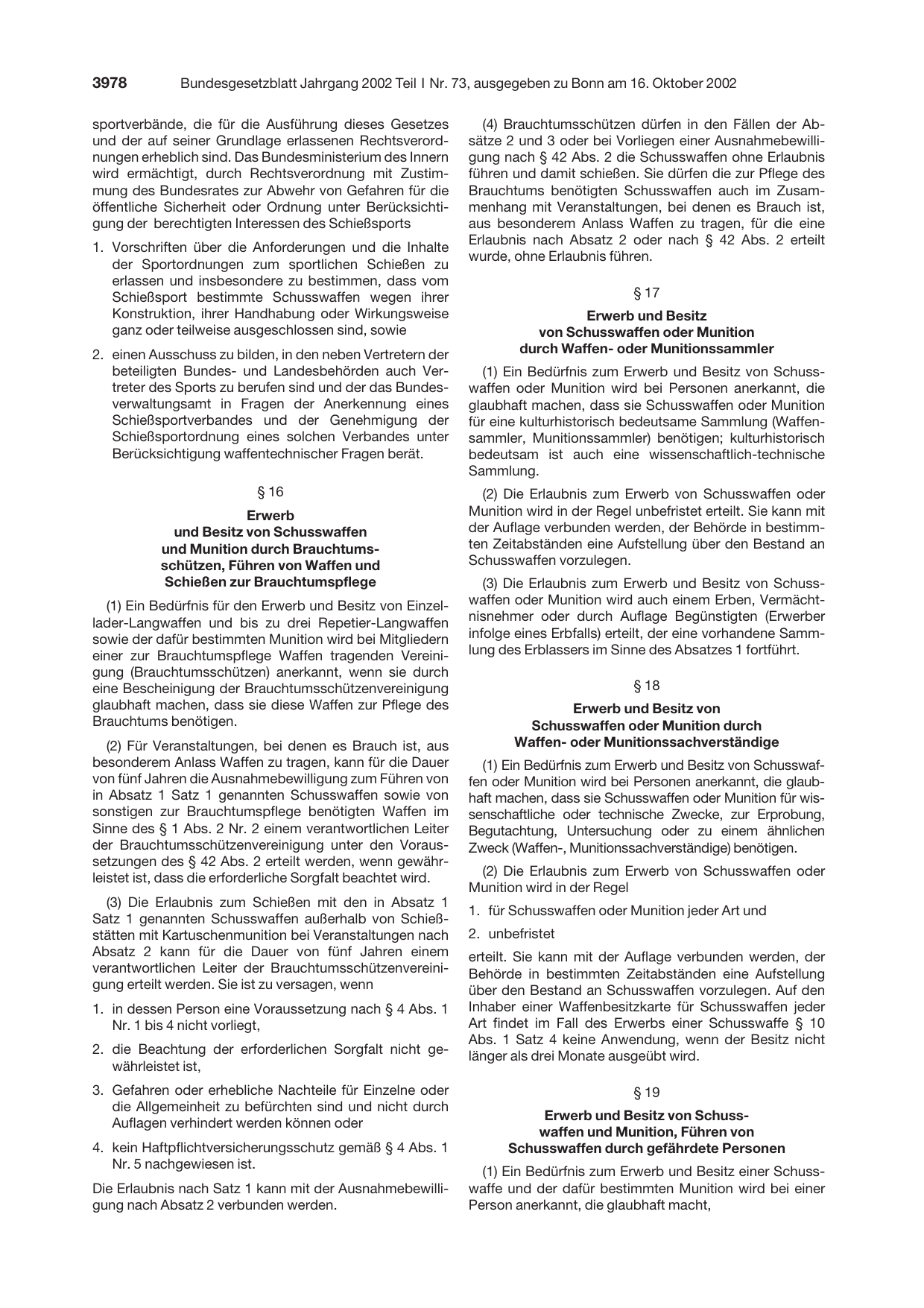 BGBl. 2002, Seite 3978 — Originalseite als Abbildung