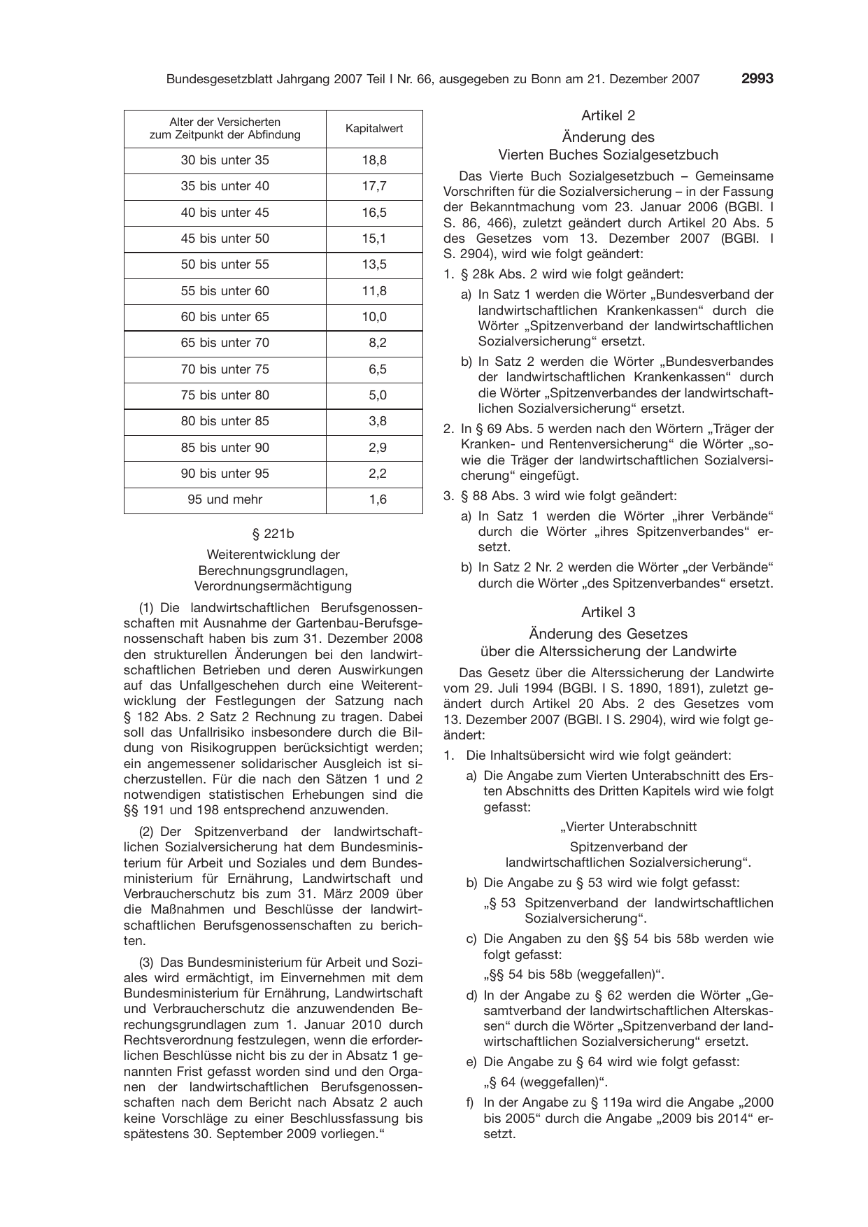 BGBl. 2007 — Originalseite als Abbildung