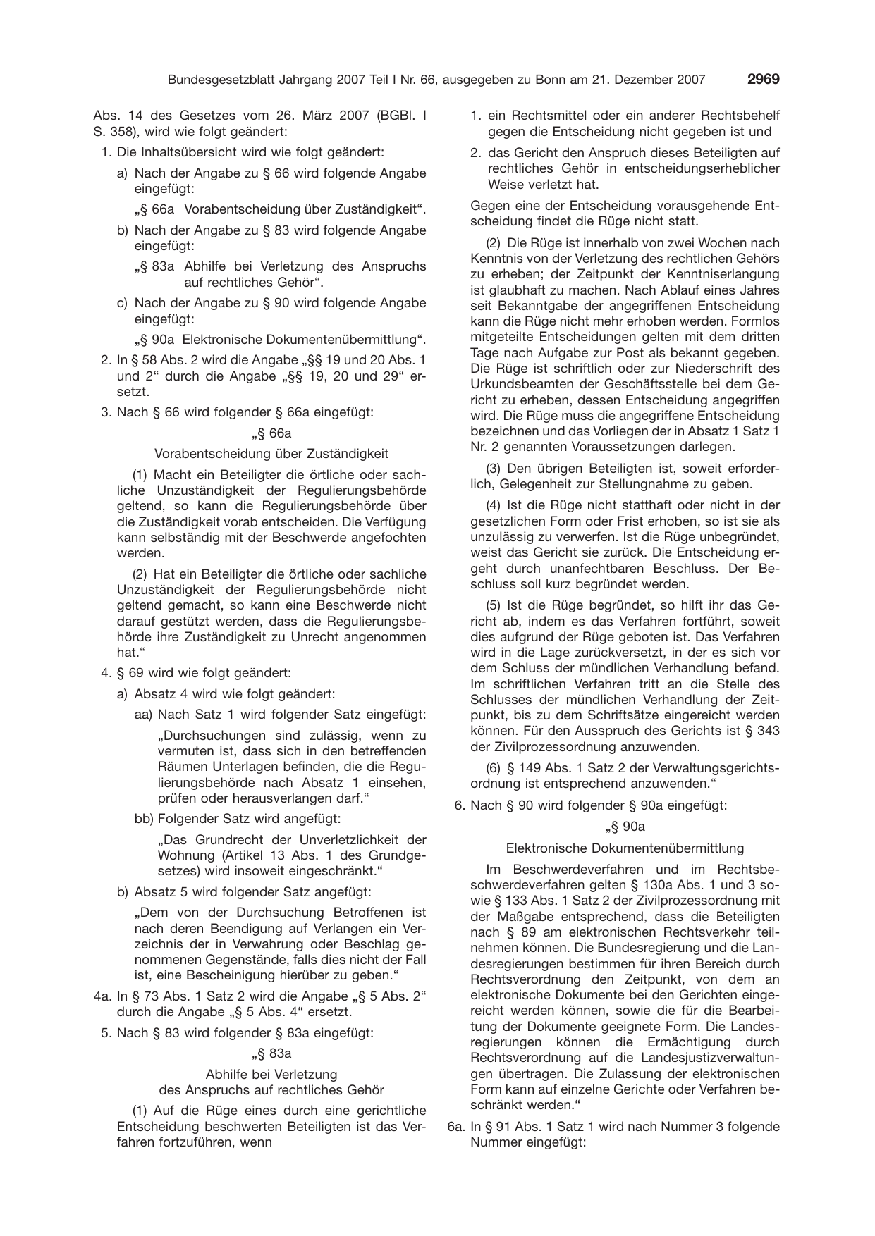 BGBl. 2007 — Originalseite als Abbildung