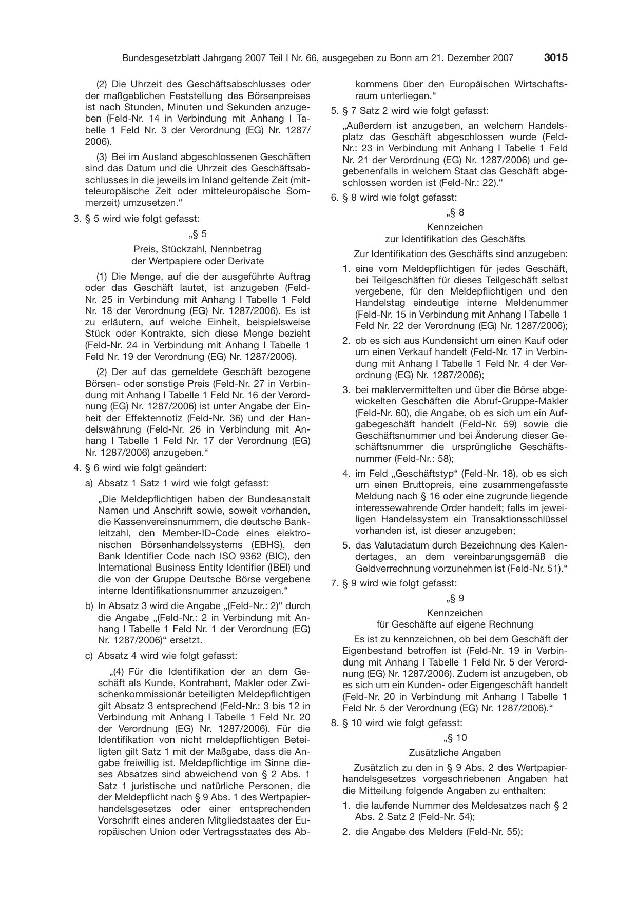 BGBl. 2007 — Originalseite als Abbildung