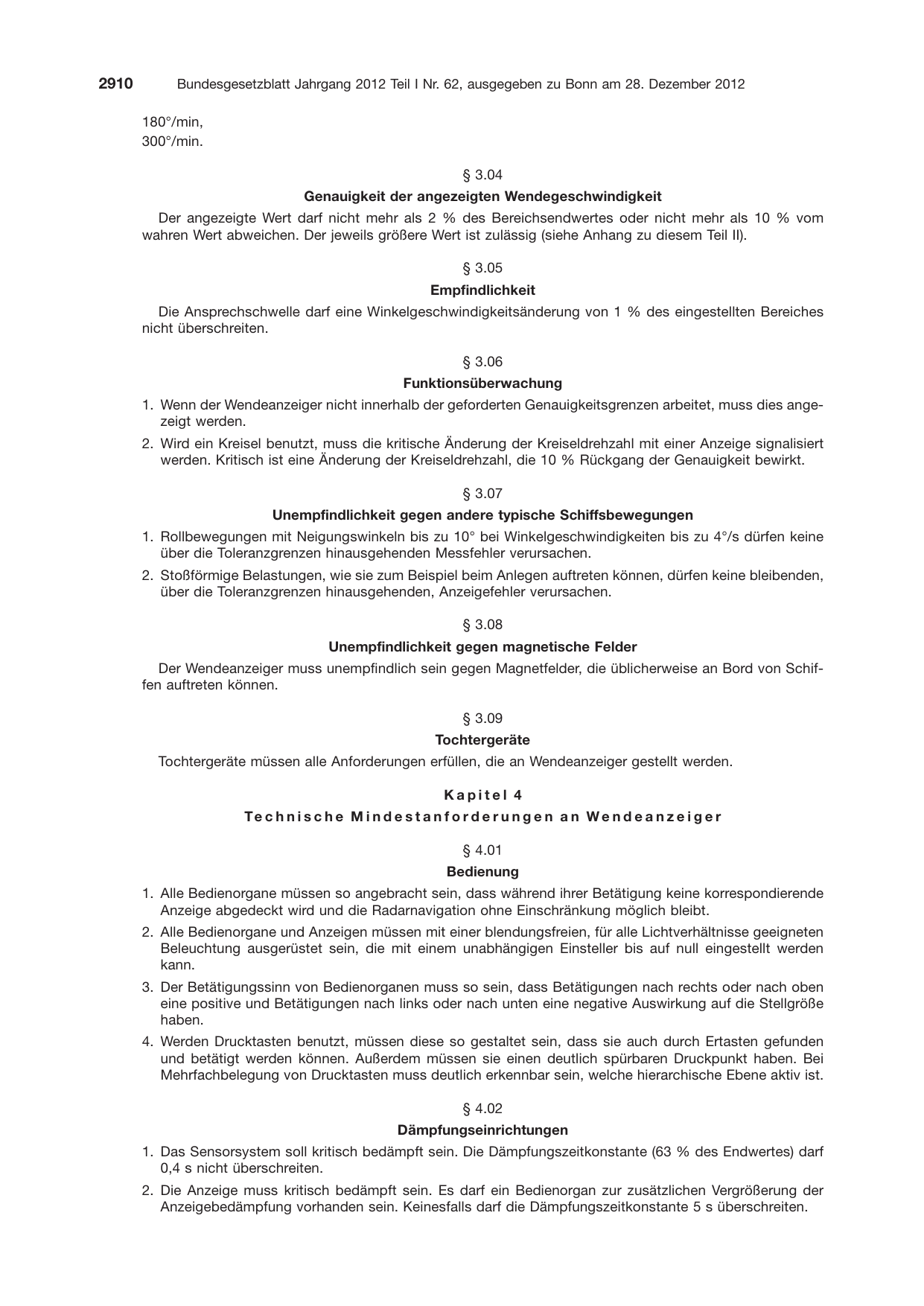 BGBl. 2012, Seite 2910 — Originalseite als Abbildung