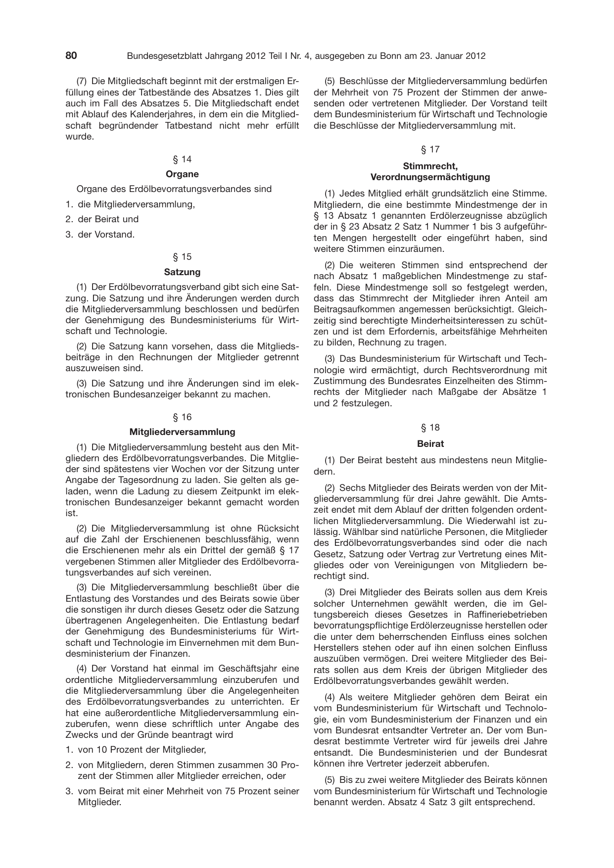 BGBl. 2012, Seite 80 — Originalseite als Abbildung