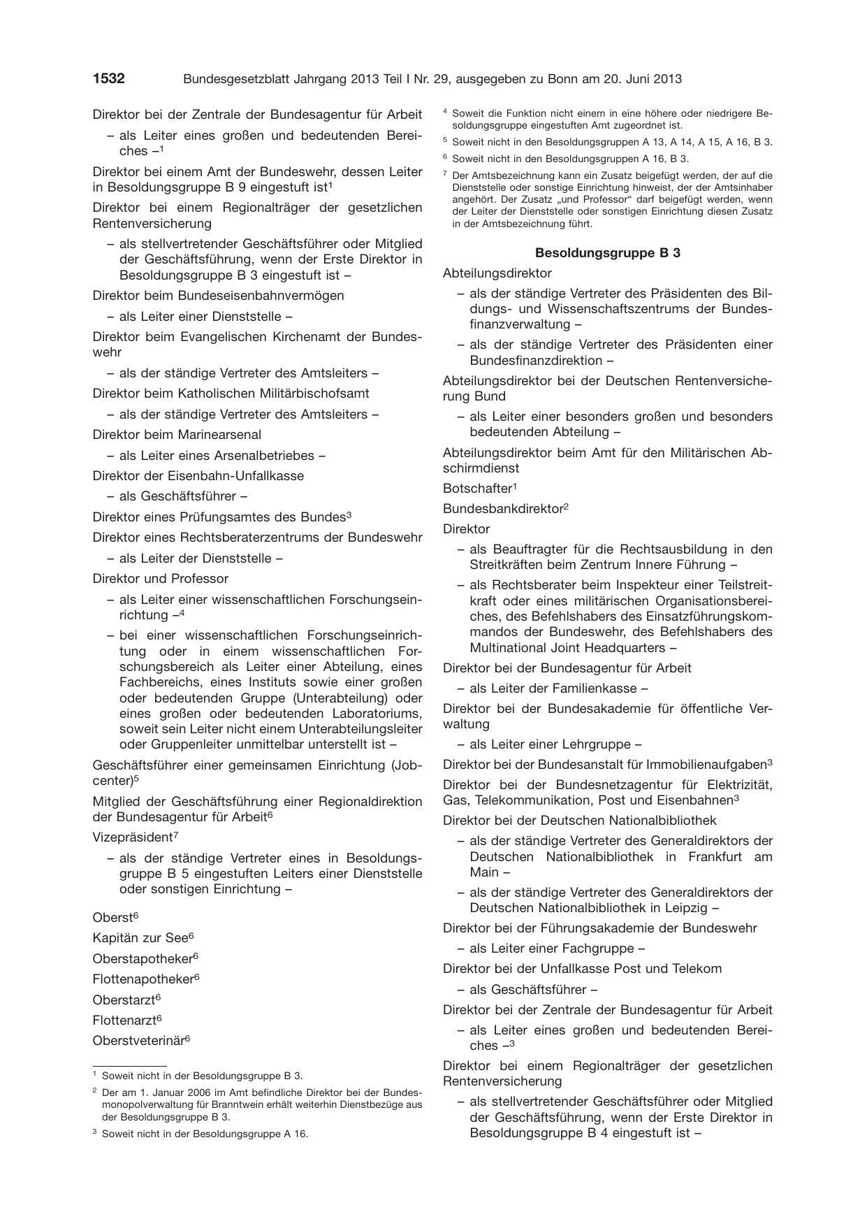 BGBl. 2013, Seite 1532 — Originalseite als Abbildung
