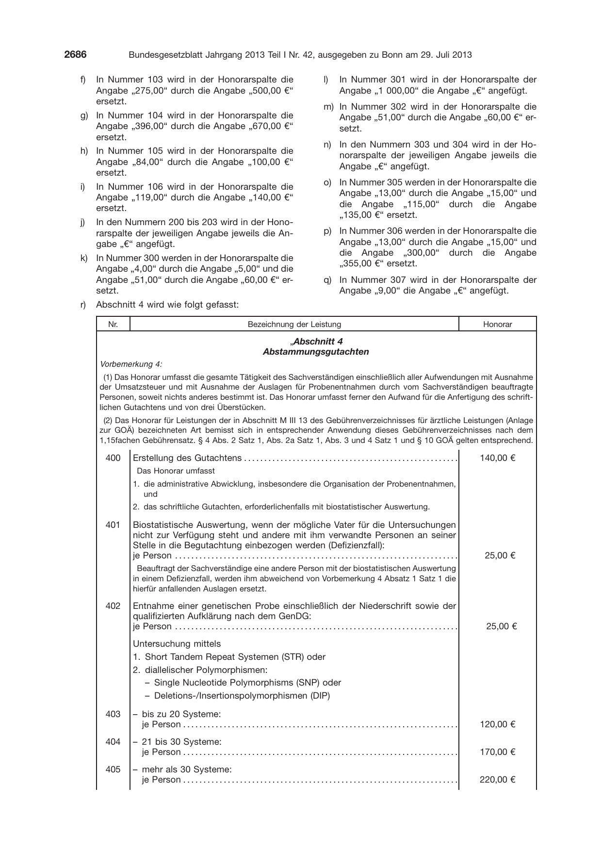 BGBl. 2013, Seite 2686 — Originalseite als Abbildung