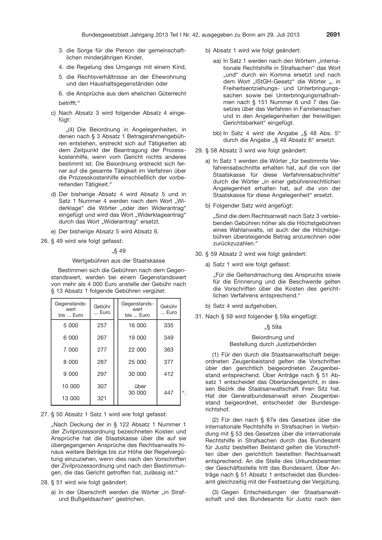 BGBl. 2013, Seite 2691 — Originalseite als Abbildung