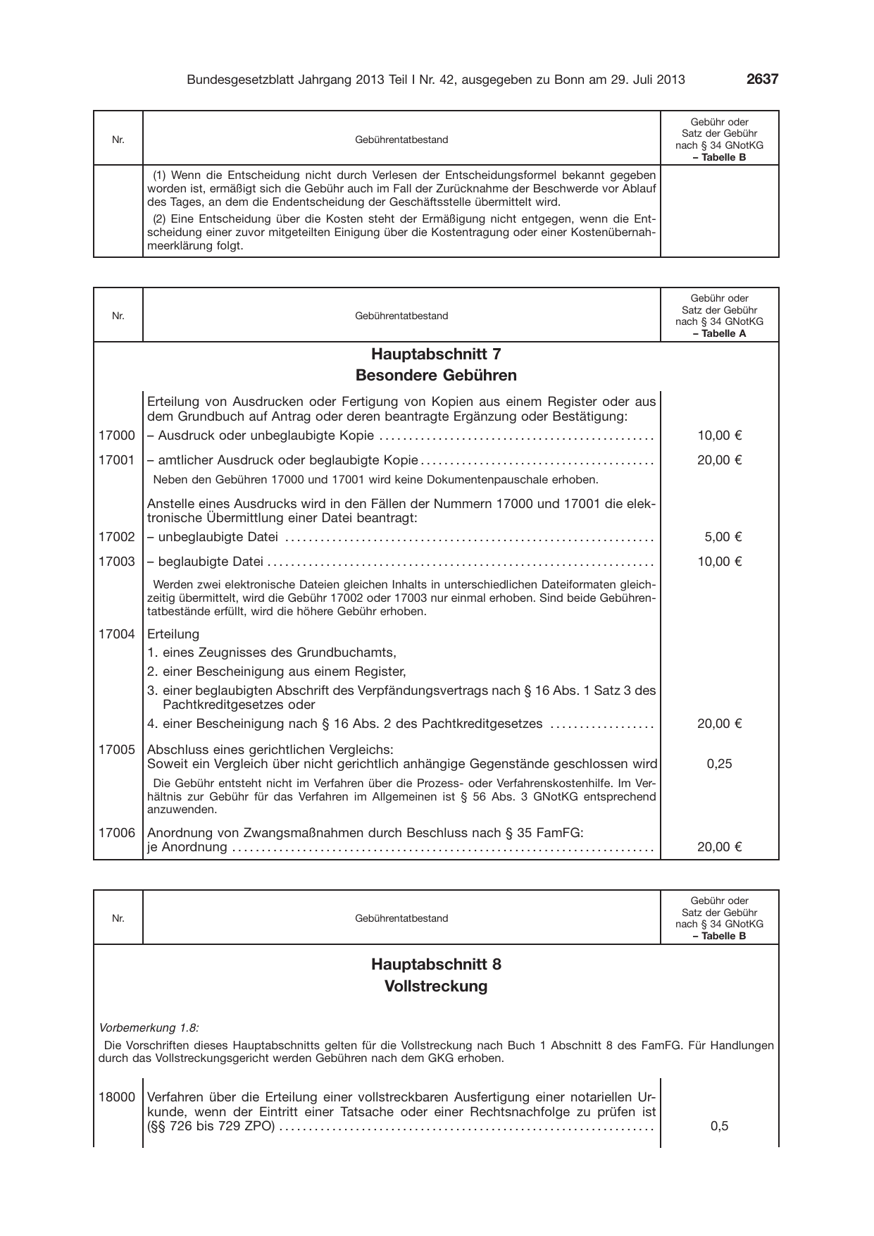 BGBl. 2013, Seite 2637 — Originalseite als Abbildung