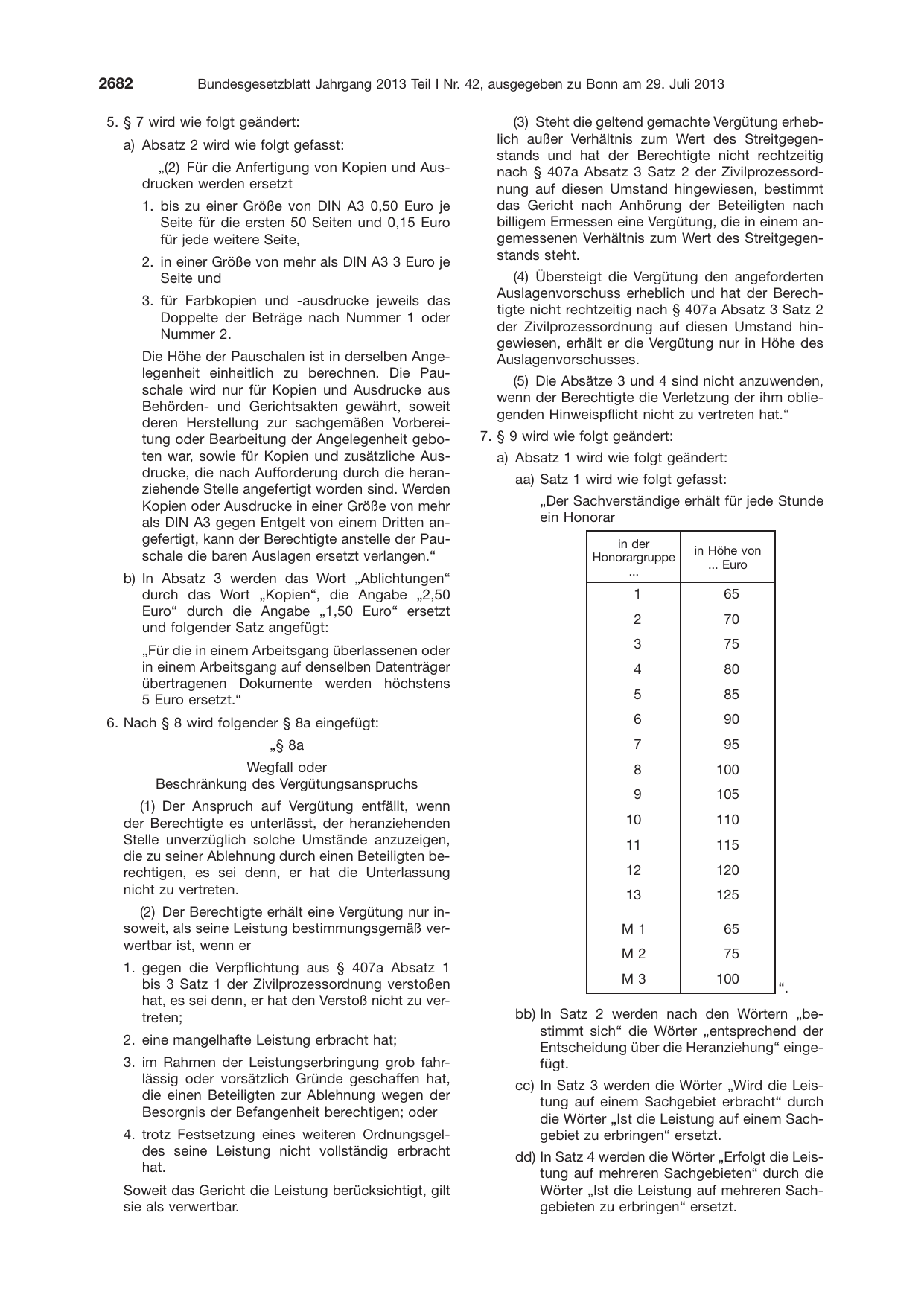 BGBl. 2013, Seite 2682 — Originalseite als Abbildung
