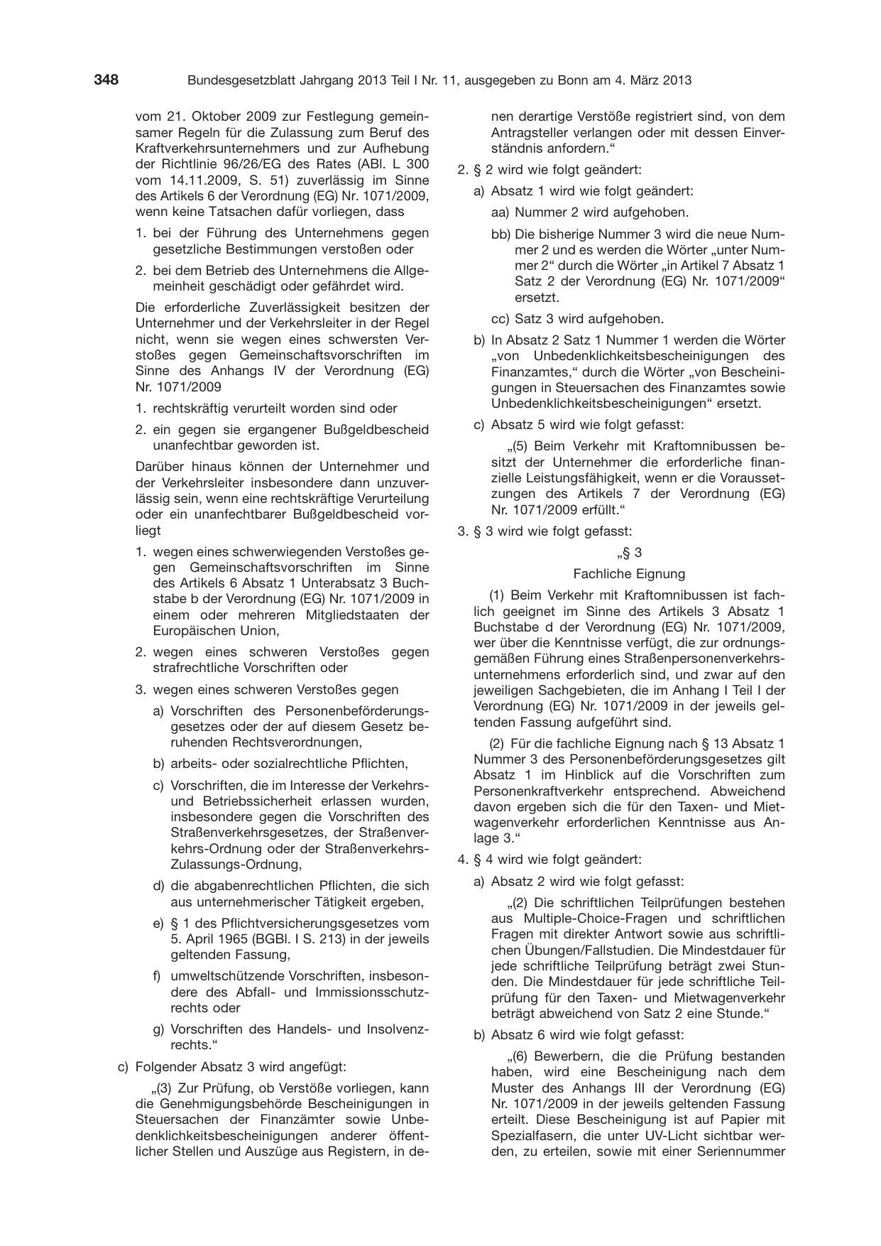 BGBl. 2013, Seite 348 — Originalseite als Abbildung