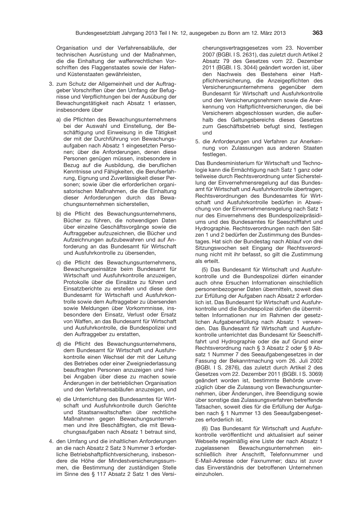 BGBl. 2013, Seite 363 — Originalseite als Abbildung