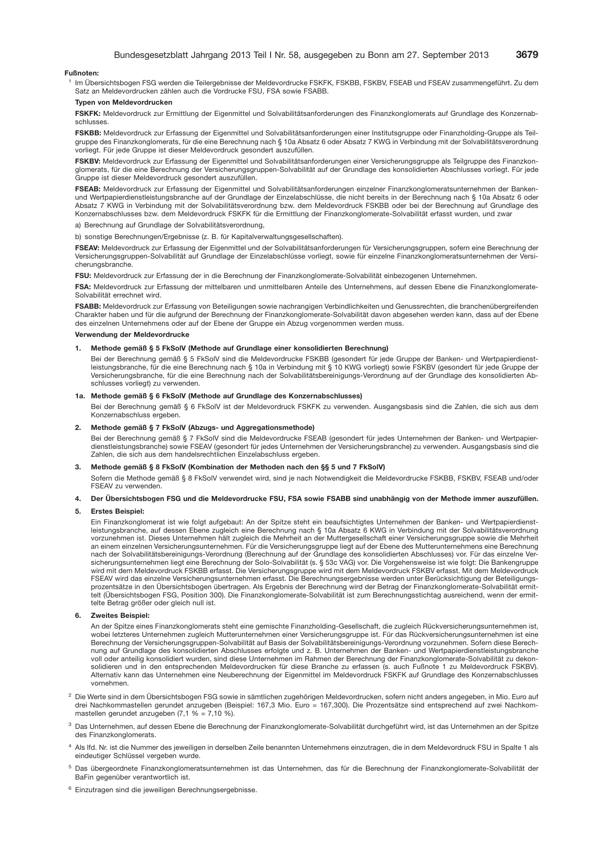 BGBl. 2013, Seite 3679 — Originalseite als Abbildung