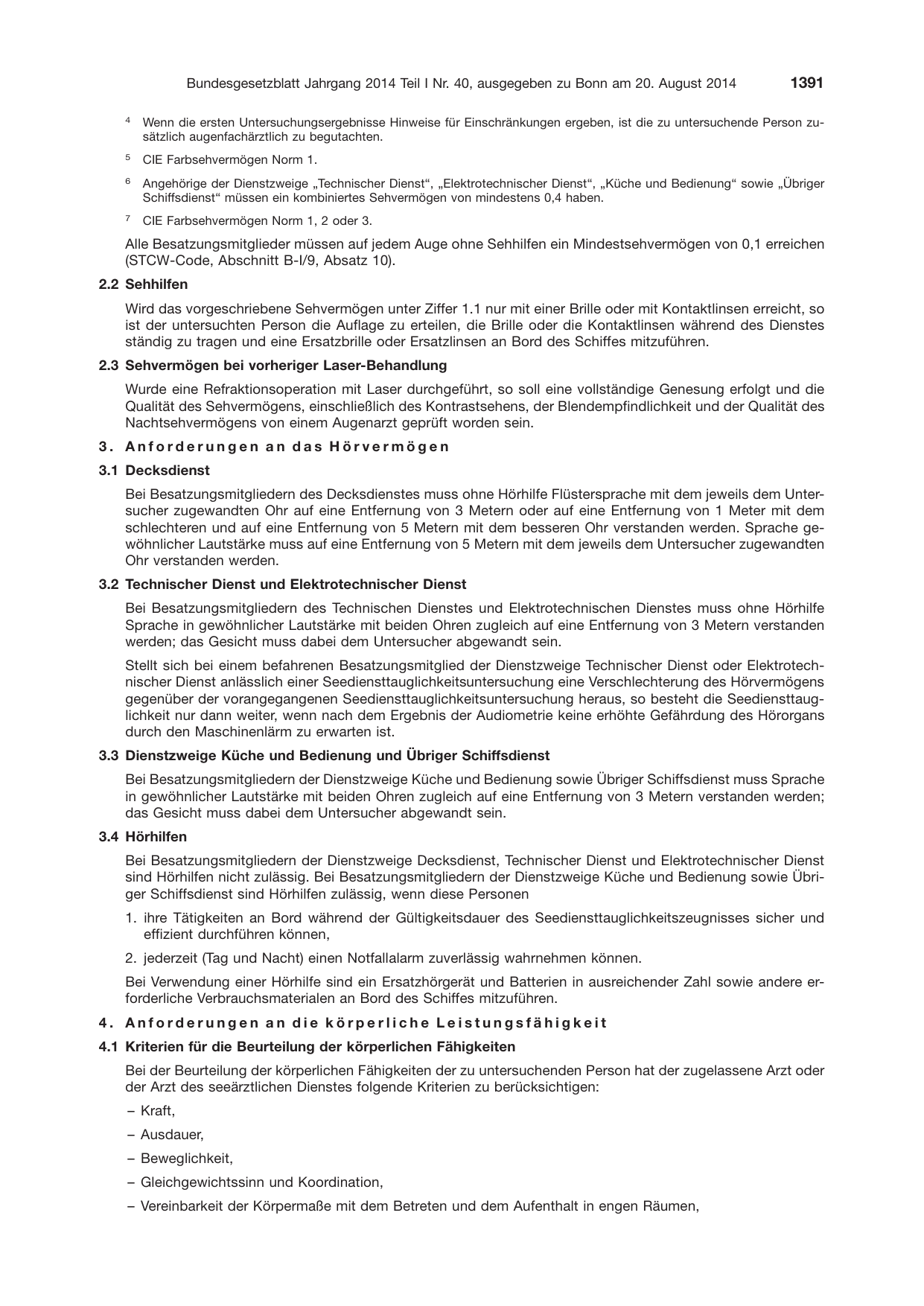 BGBl. 2014, Seite 1391 — Originalseite als Abbildung