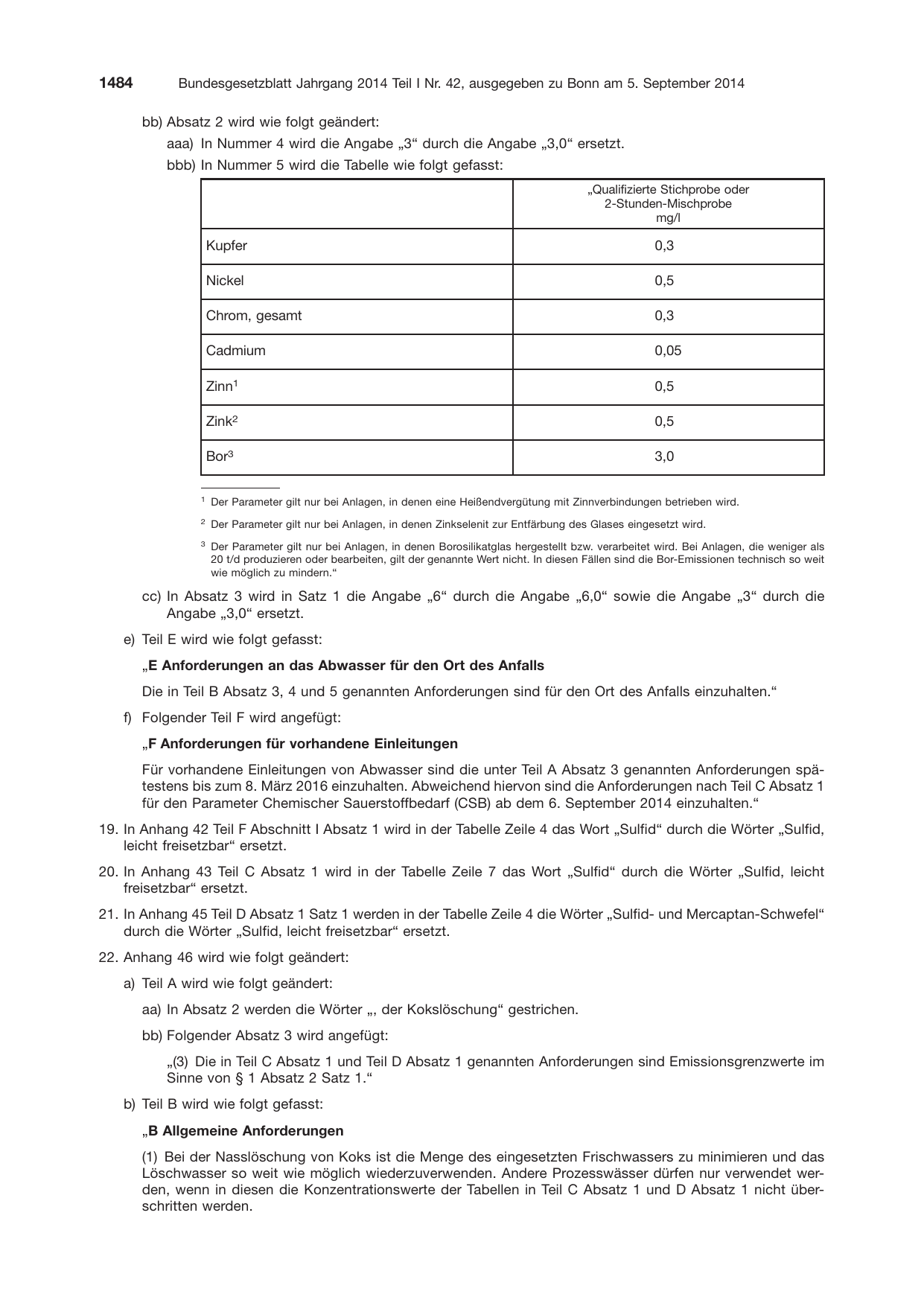 BGBl. 2014, Seite 1484 — Originalseite als Abbildung