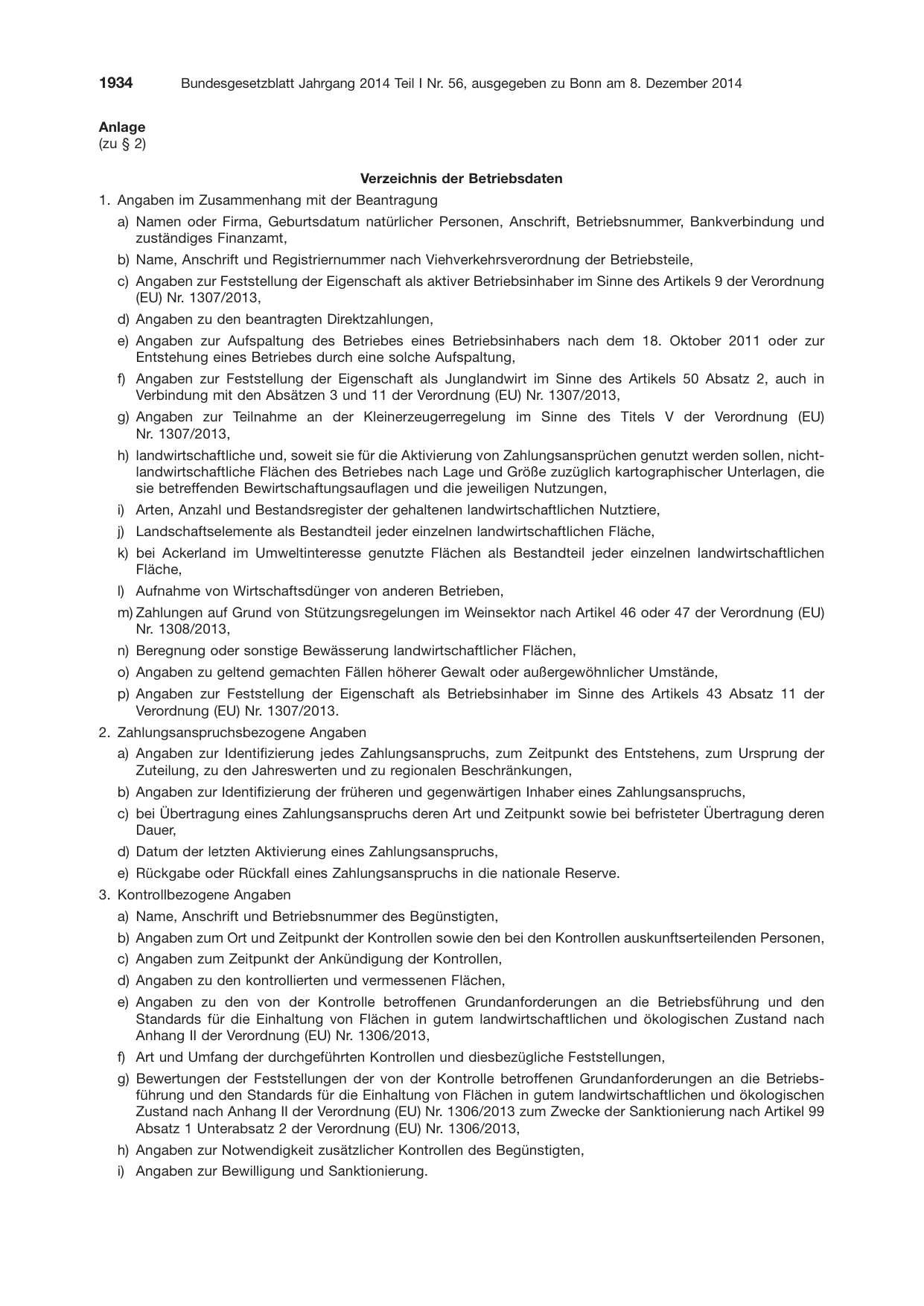BGBl. 2014, Seite 1934 — Originalseite als Abbildung