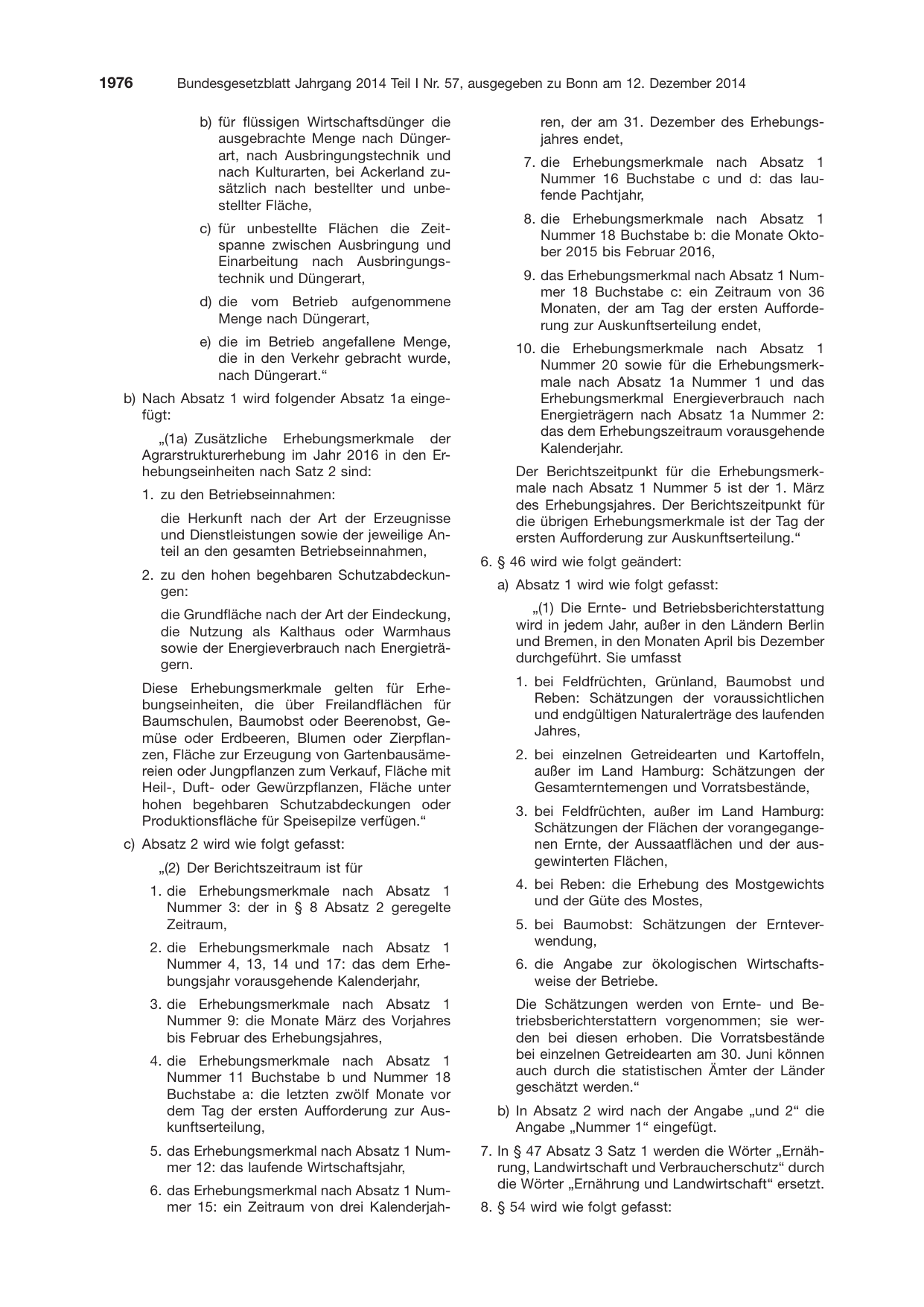 BGBl. 2014, Seite 1976 — Originalseite als Abbildung
