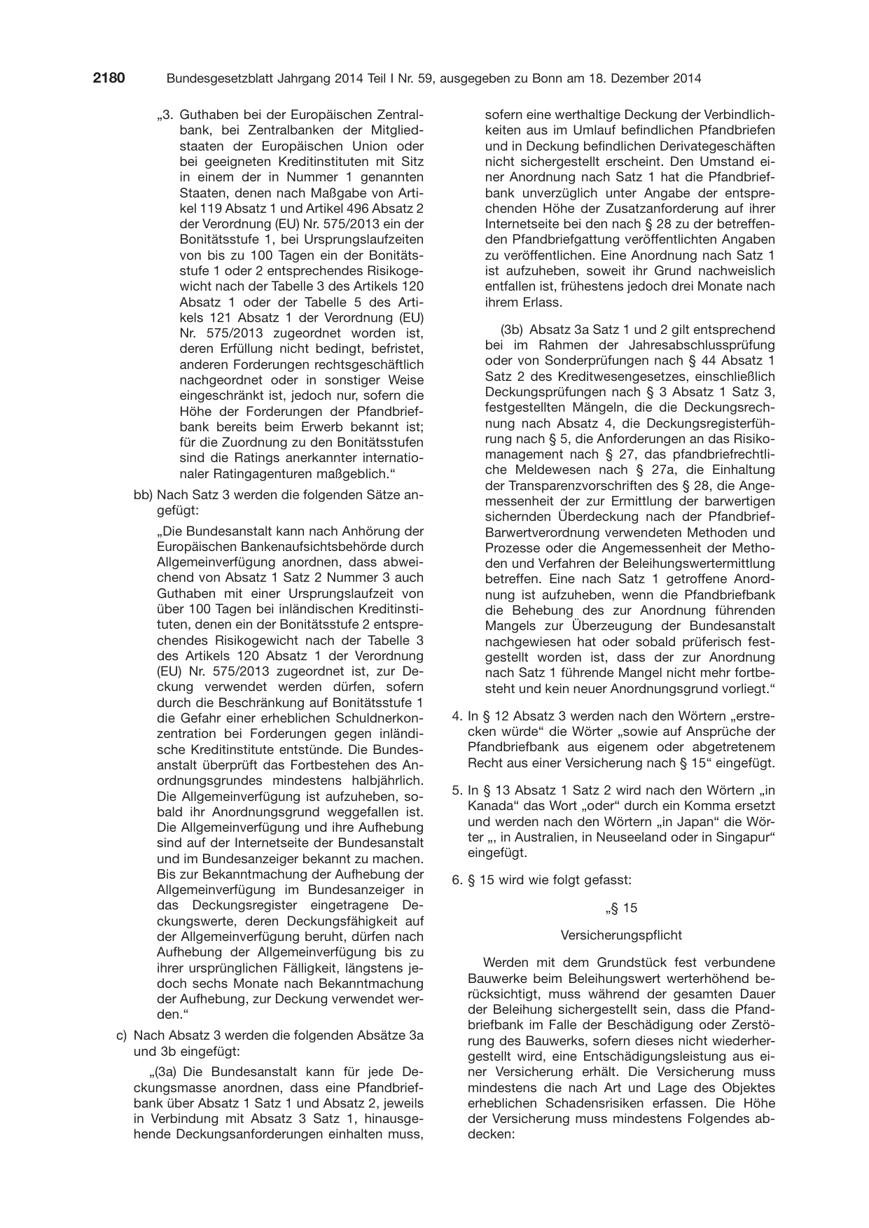 BGBl. 2014, Seite 2180 — Originalseite als Abbildung