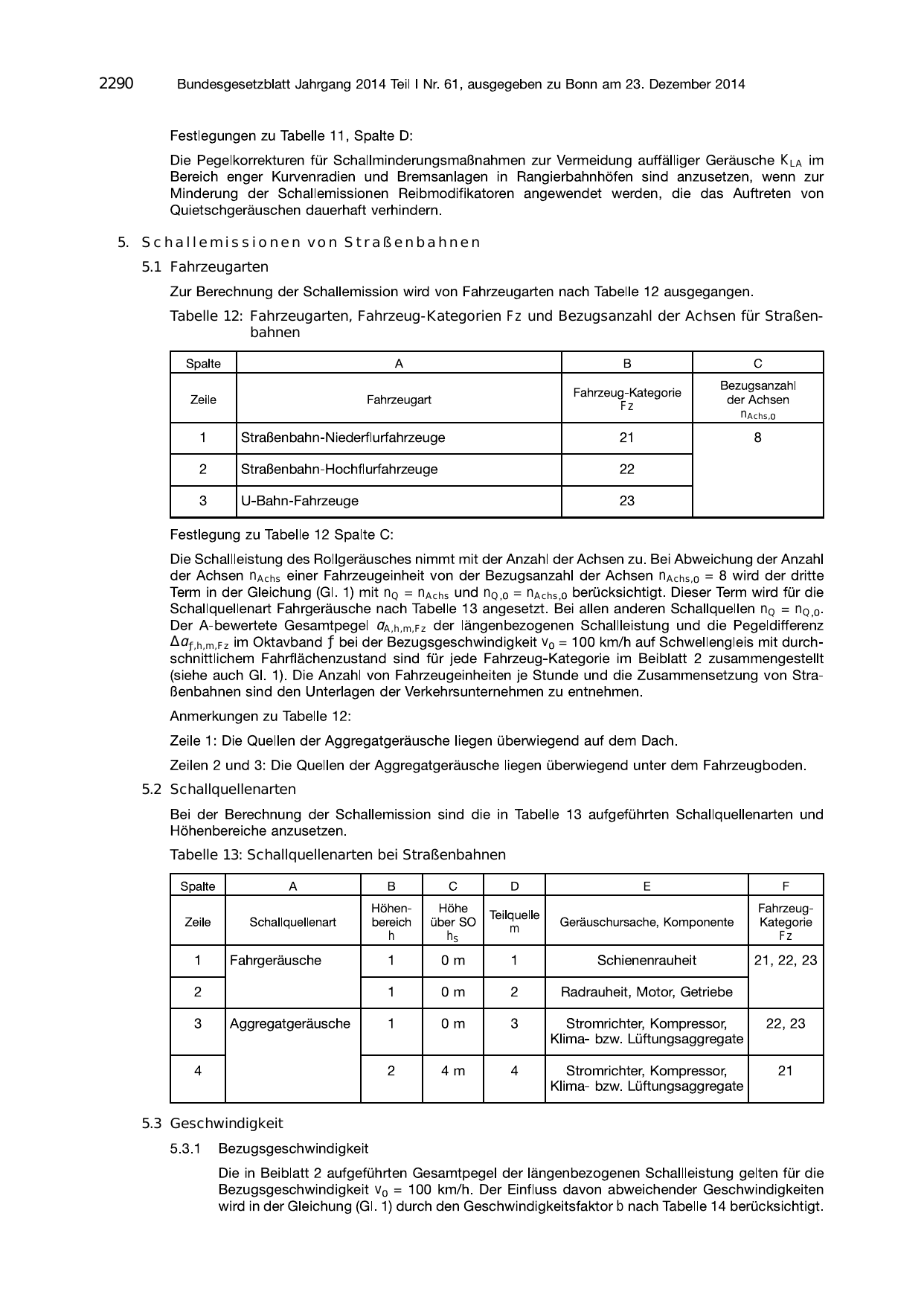 BGBl. 2014 — Originalseite als Abbildung