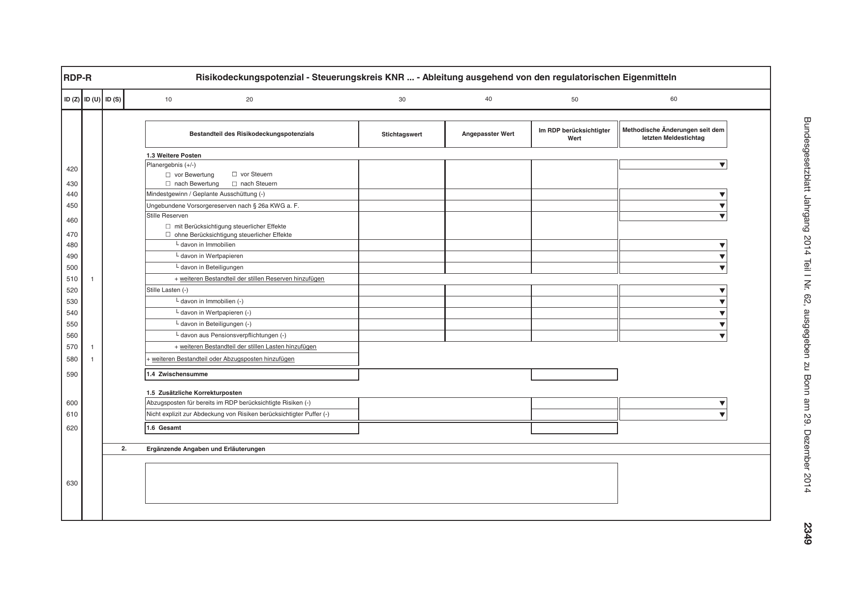 BGBl. 2014, Seite 2349 — Originalseite als Abbildung