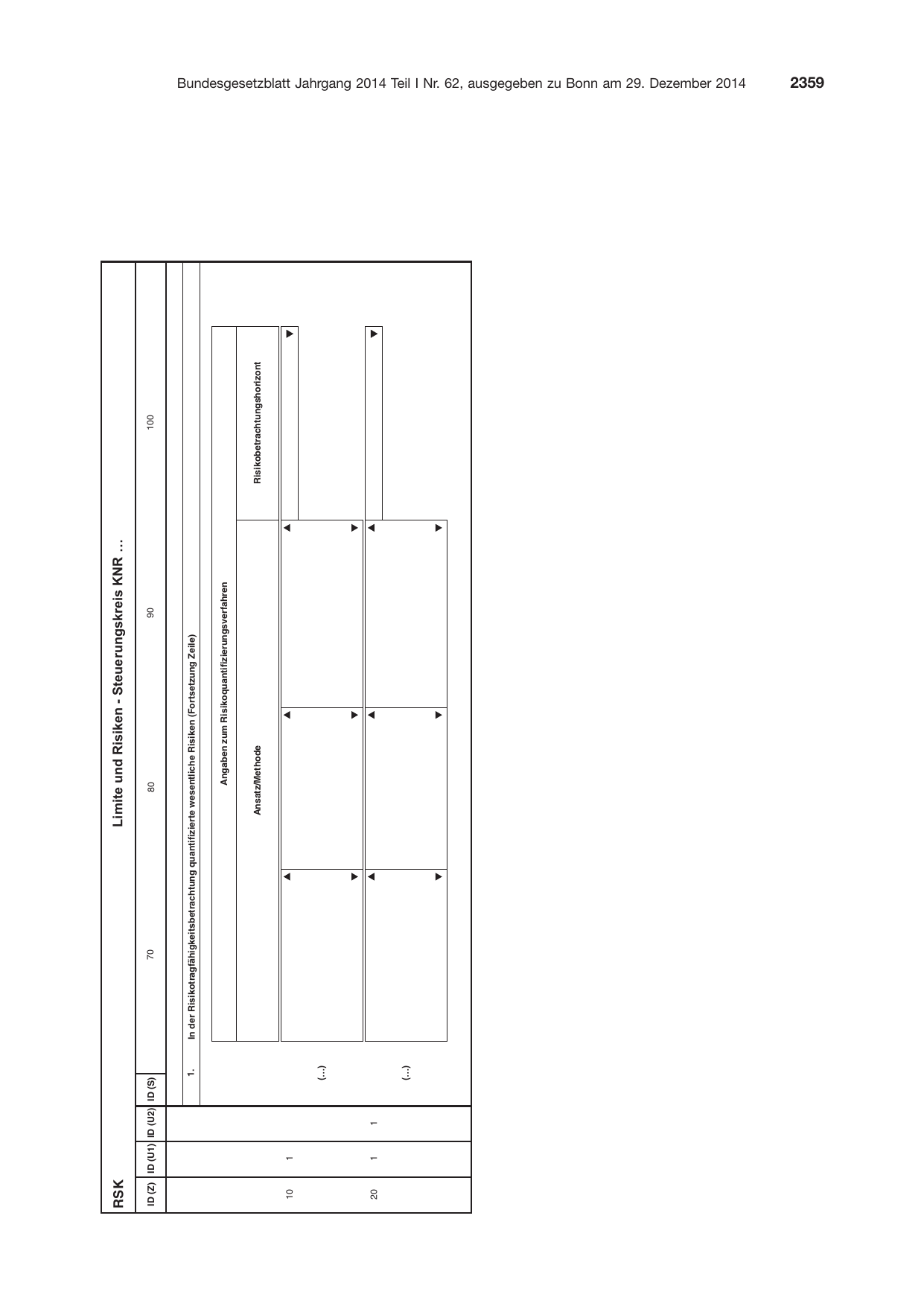 BGBl. 2014, Seite 2359 — Originalseite als Abbildung