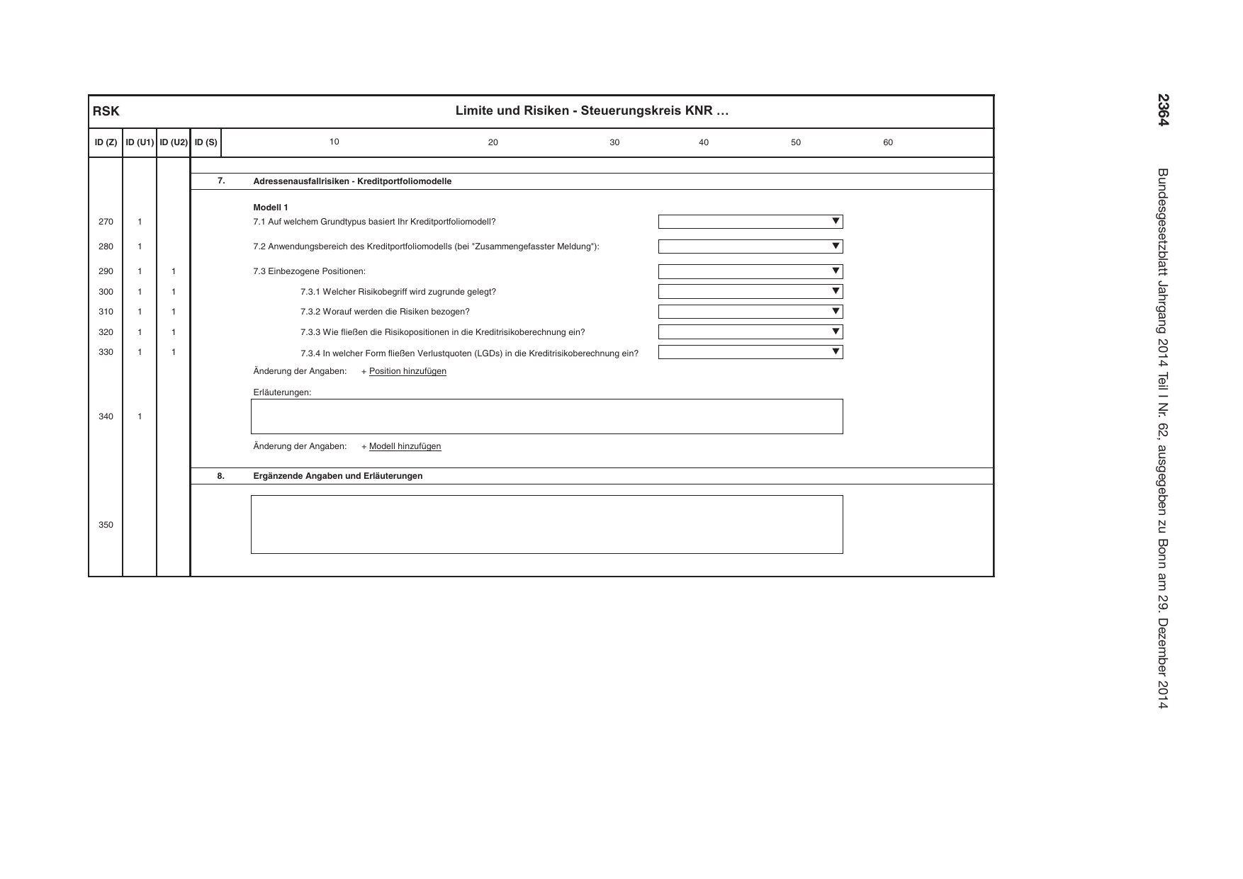 BGBl. 2014, Seite 2364 — Originalseite als Abbildung