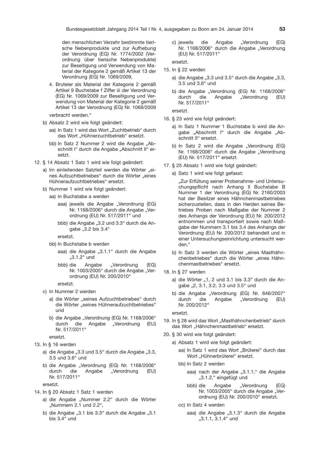 BGBl. 2014, Seite 53 — Originalseite als Abbildung