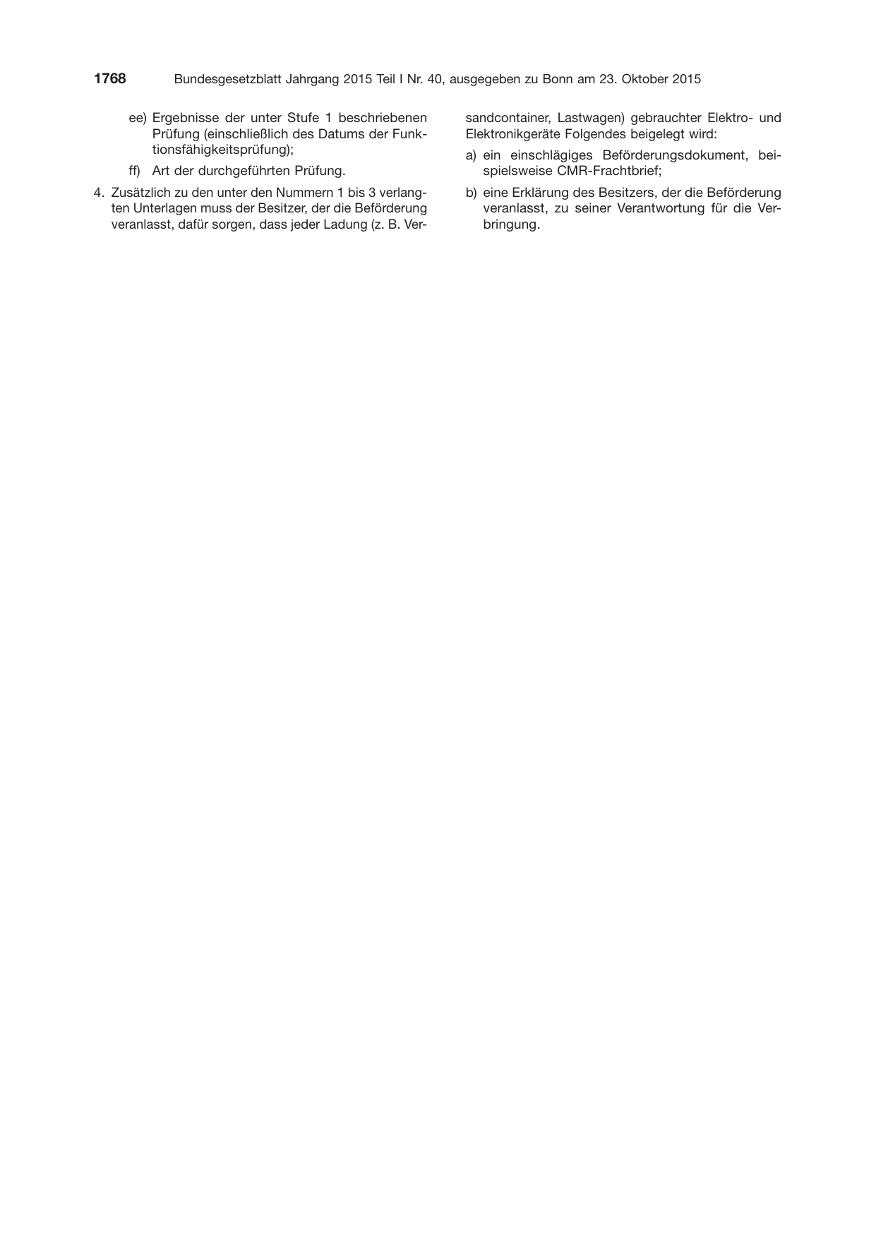 BGBl. 2015, Seite 1768 — Originalseite als Abbildung