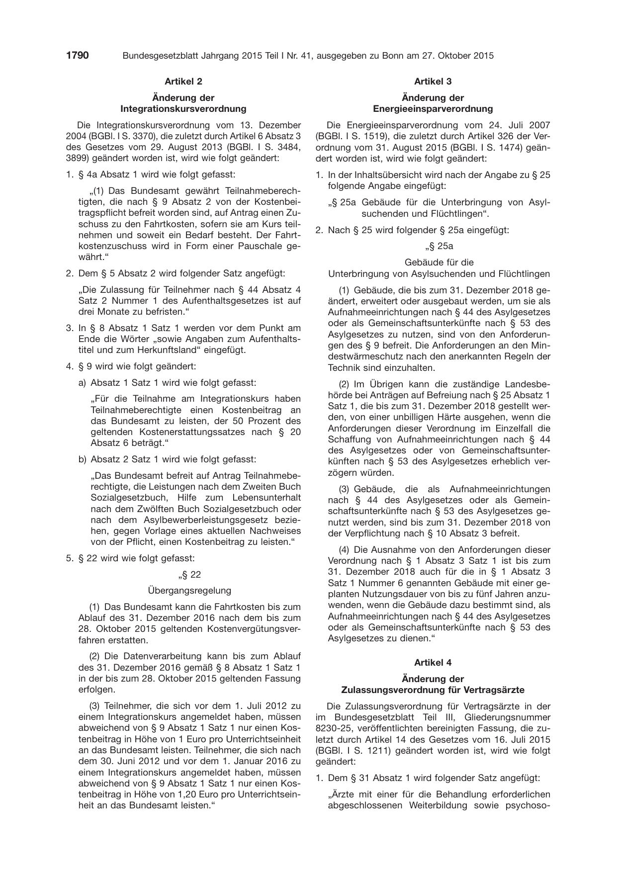 BGBl. 2015, Seite 1790 — Originalseite als Abbildung
