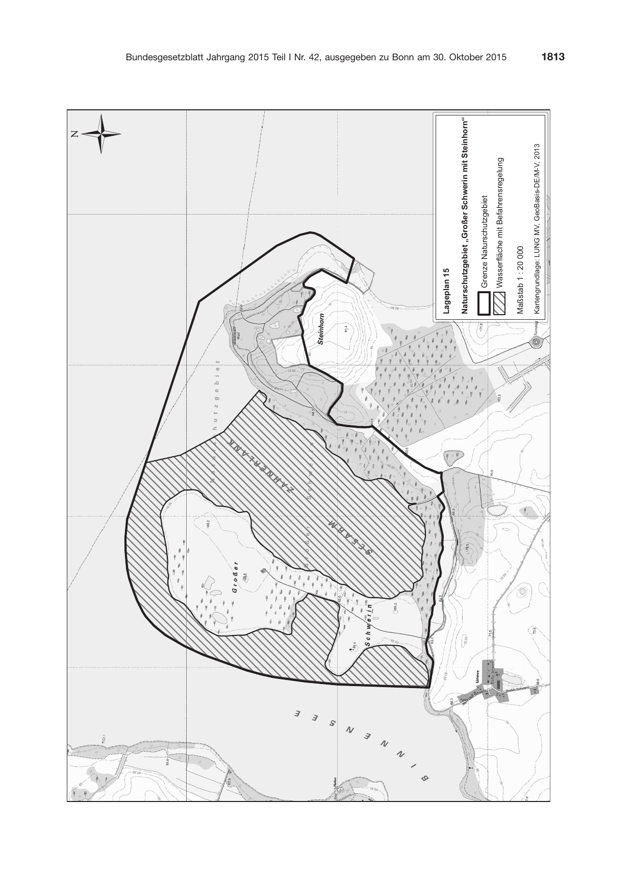 BGBl. 2015, Seite 1813 — Originalseite als Abbildung