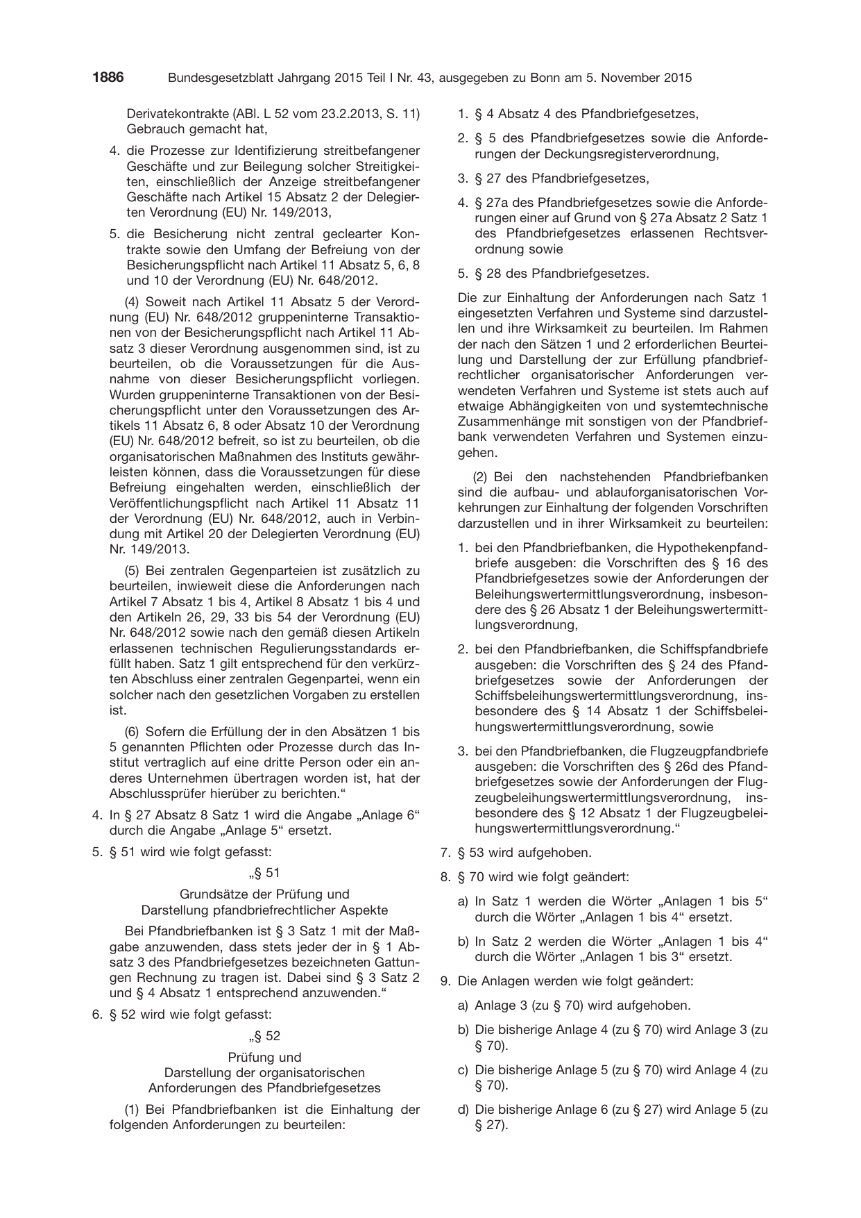 BGBl. 2015, Seite 1886 — Originalseite als Abbildung