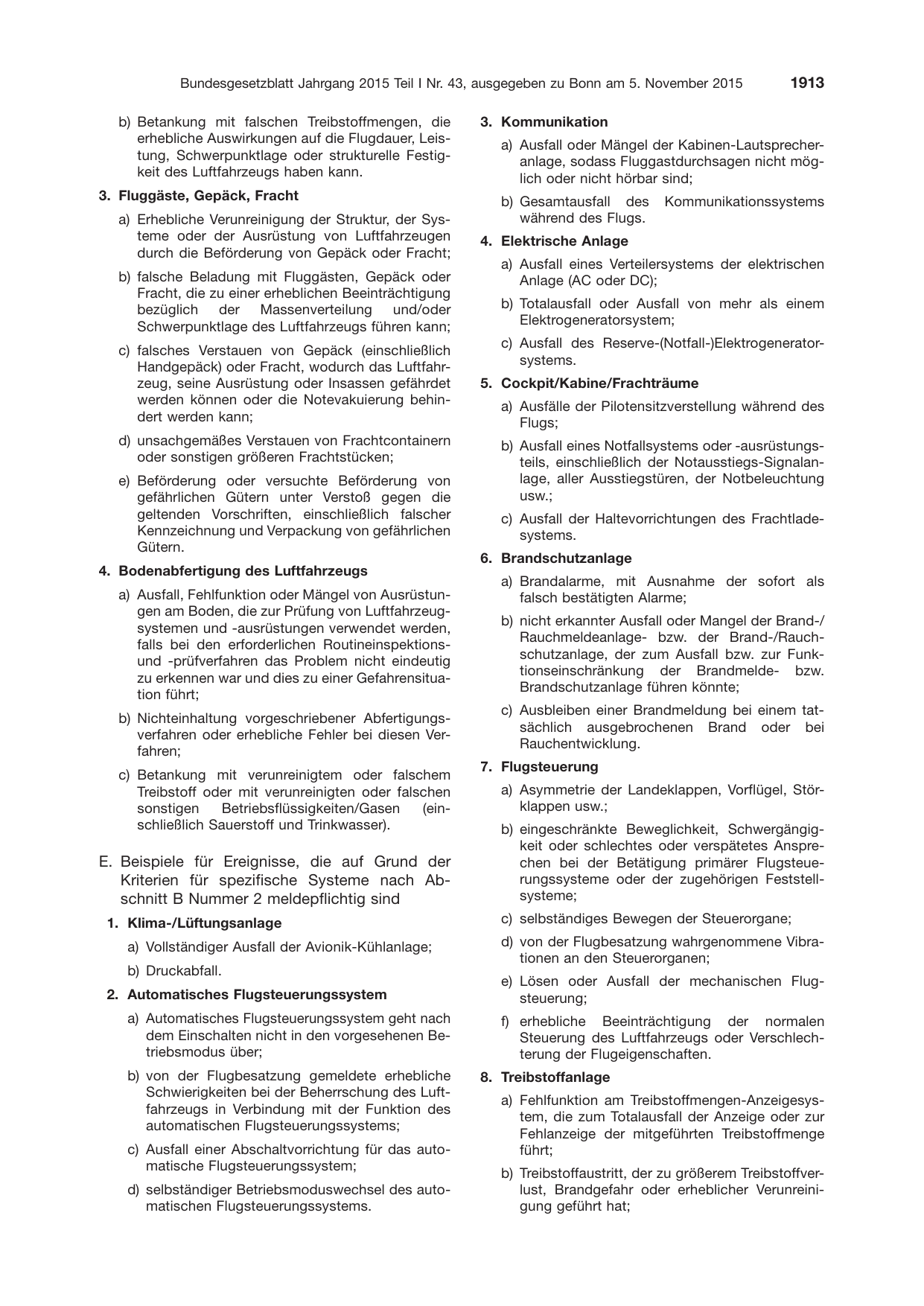 BGBl. 2015, Seite 1913 — Originalseite als Abbildung