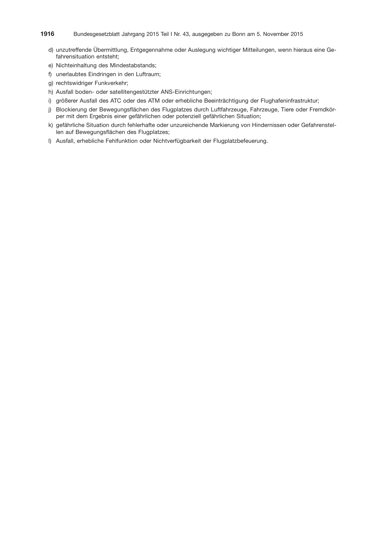 BGBl. 2015, Seite 1916 — Originalseite als Abbildung