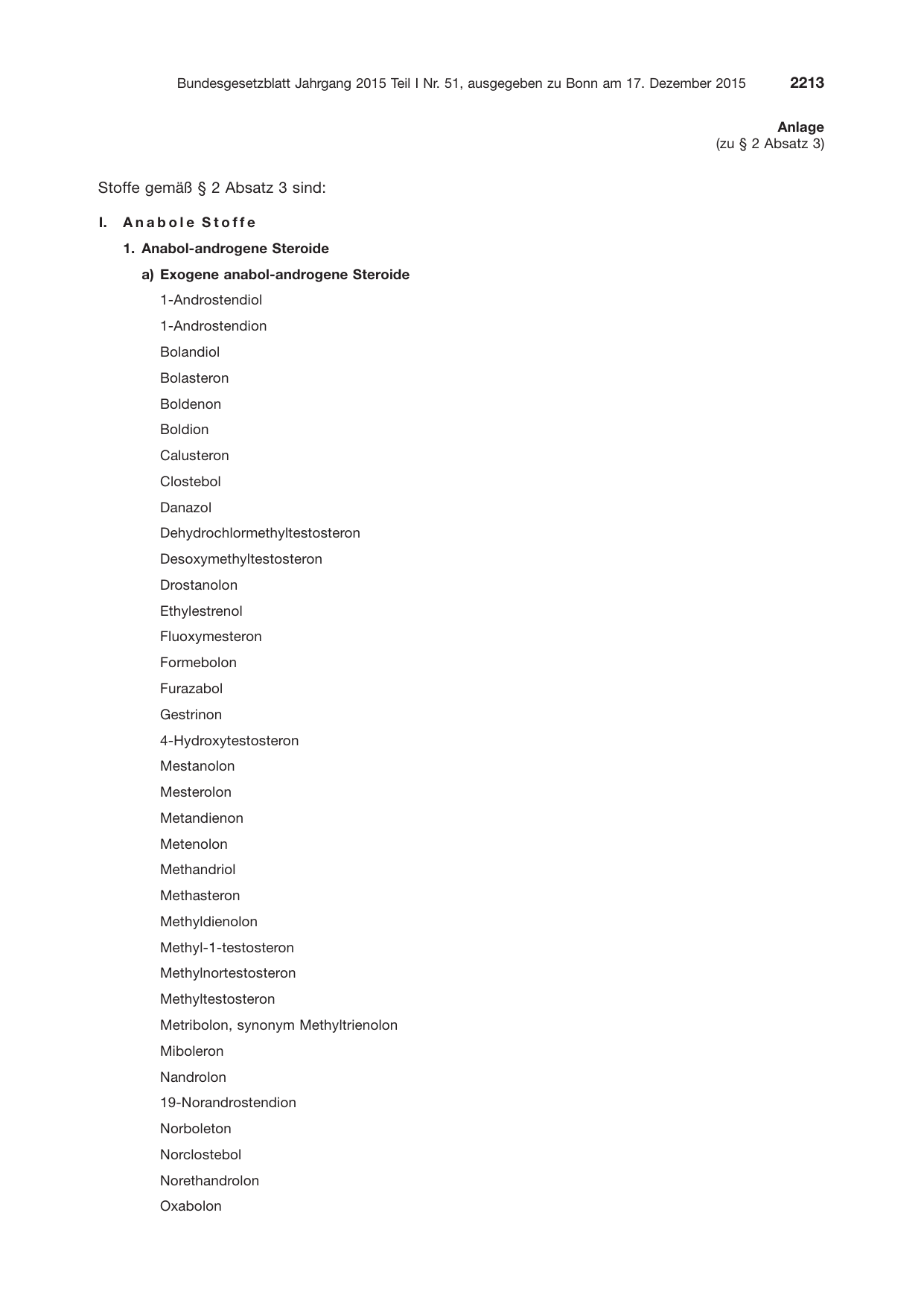 BGBl. 2015, Seite 2213 — Originalseite als Abbildung